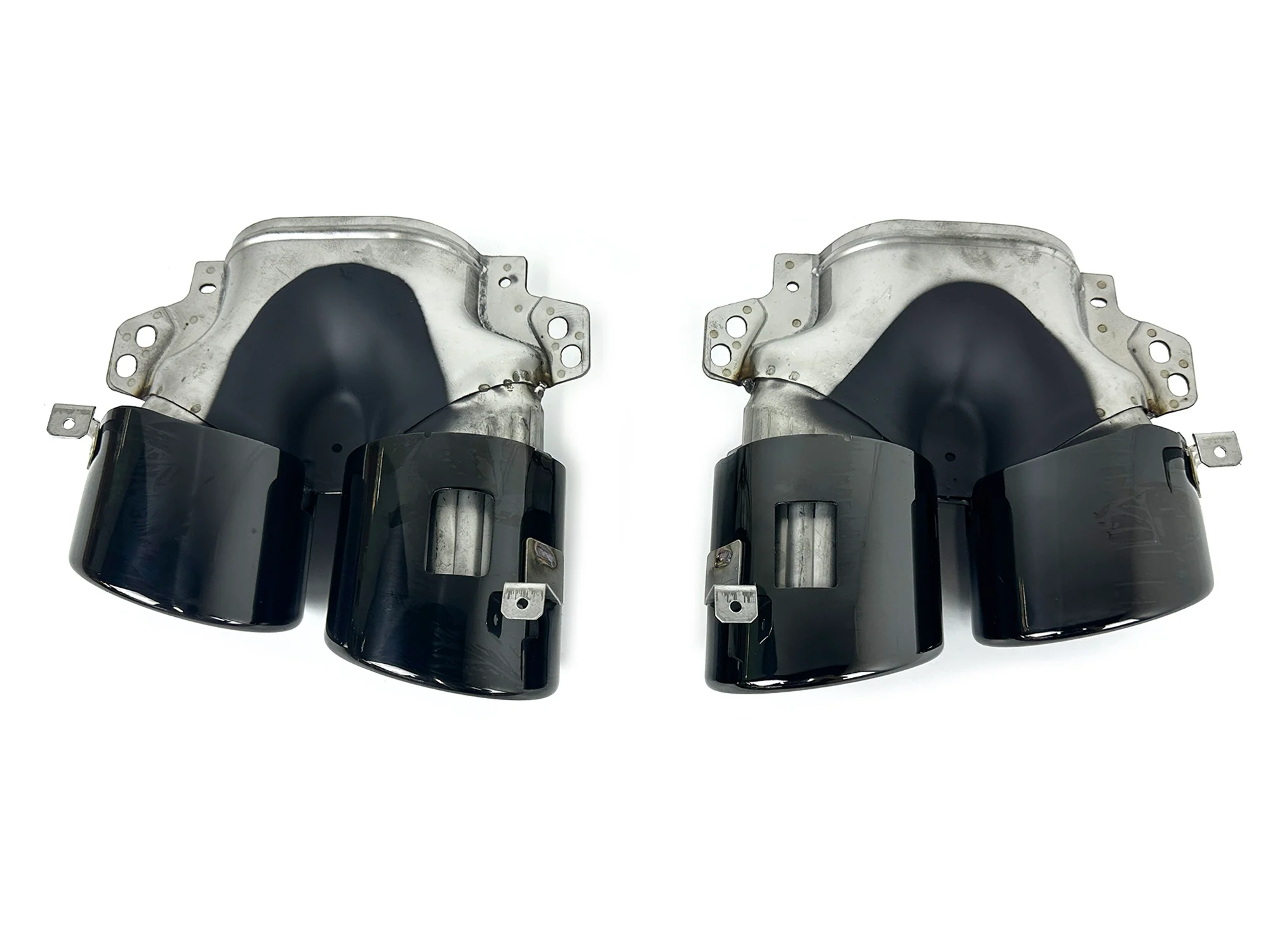 Gloss Black Rear Diffuser w/ Exhaust Tips For Mercedes CLA C118 CLA250 CLA35 CLA45 AMG 2020-2025 - Image 10