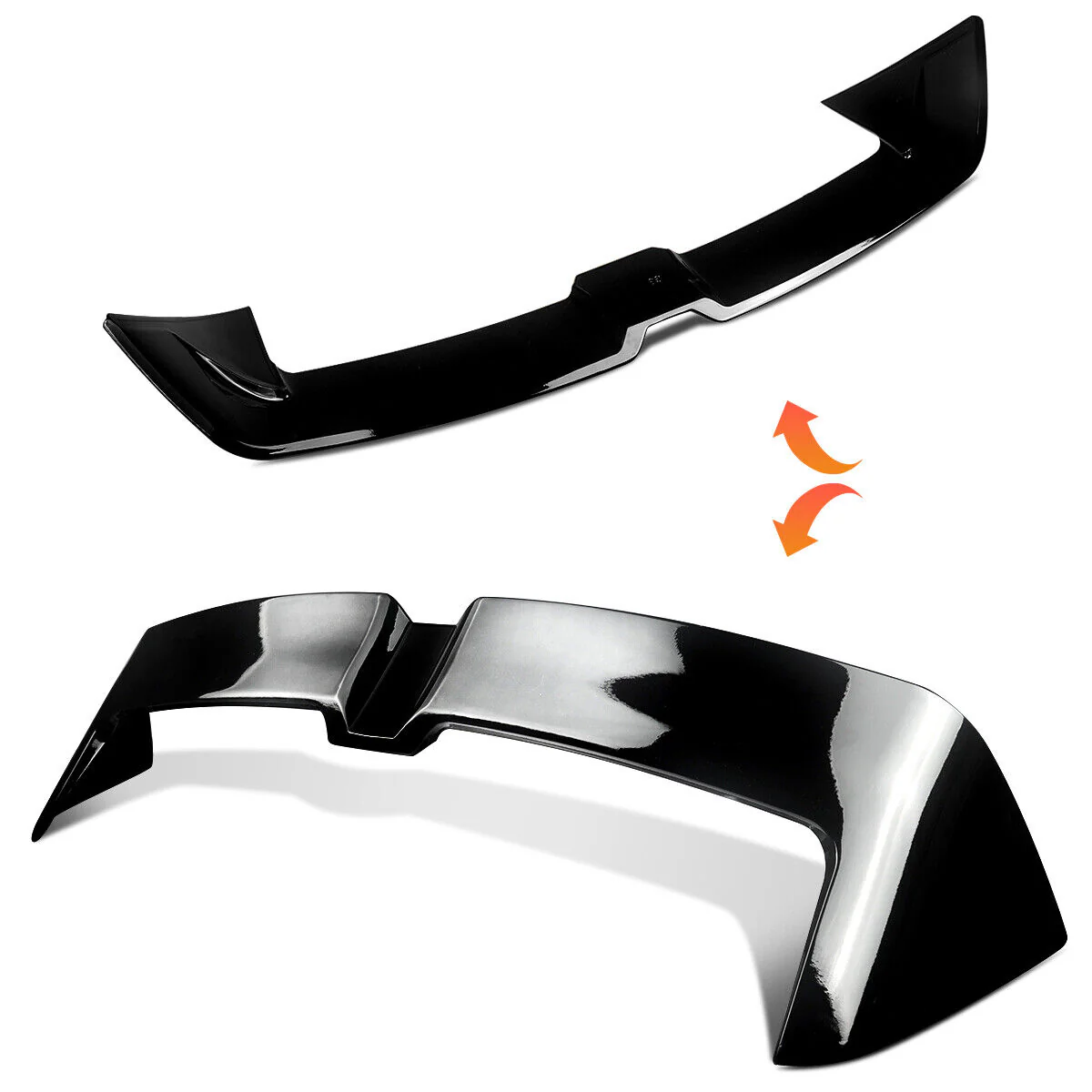 Gloss Black Rear Roof Spoiler For VW Golf 8 MK8 GTI Hatchback 2021-2024 - Image 9