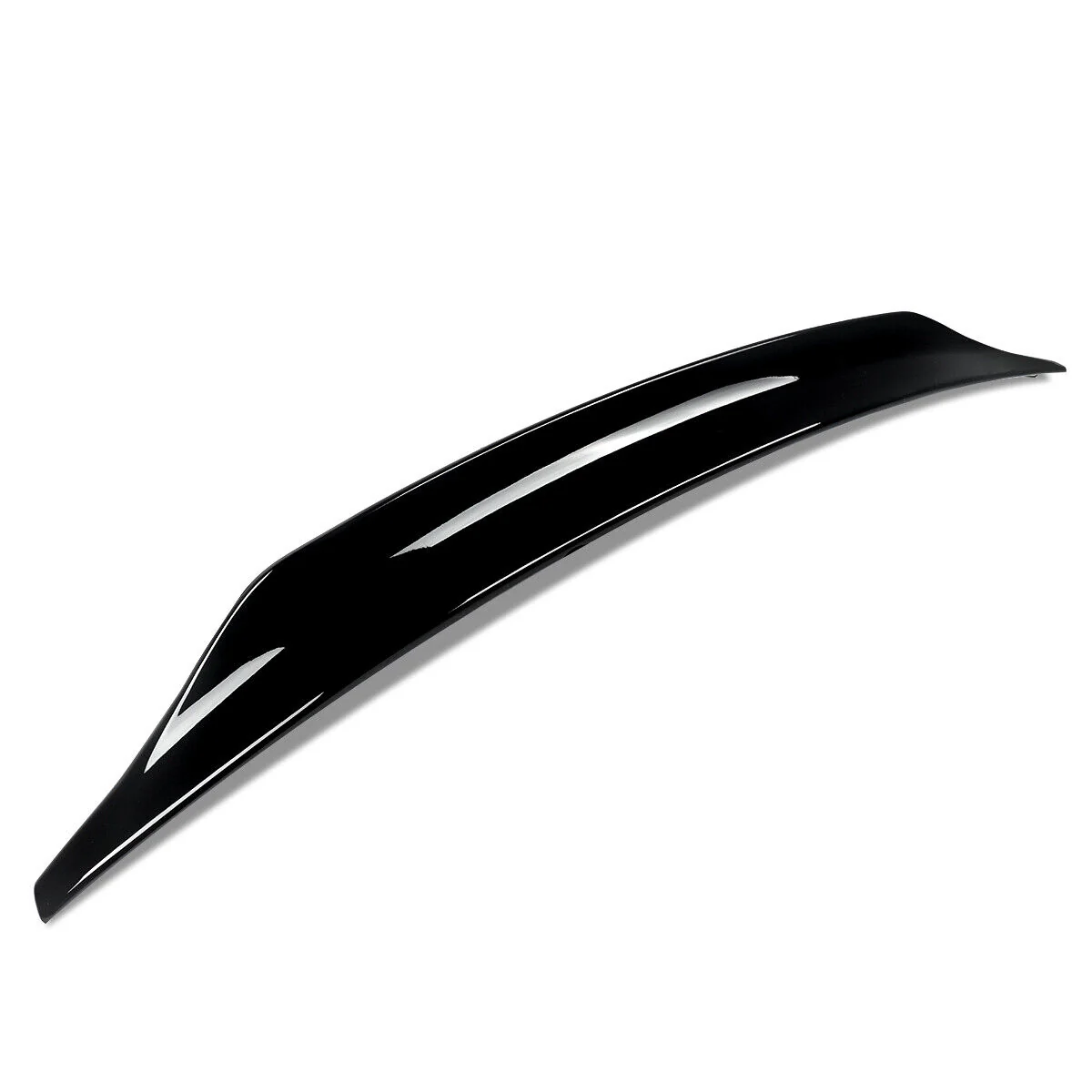 Gloss Black Rear Trunk Spoiler for AUDI A5 B8 Coupe 2008-2016 - Image 4