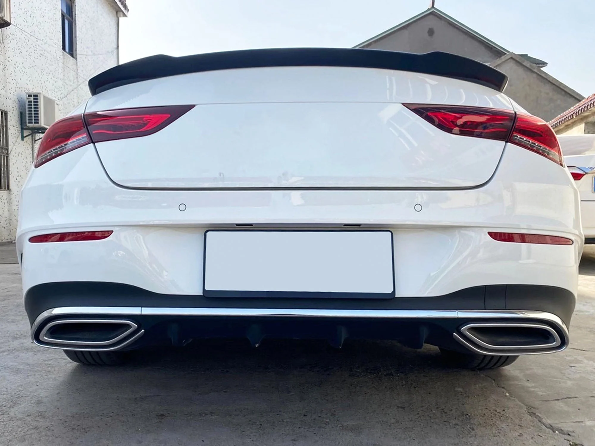 Gloss Black Rear Trunk Spoiler For 2020-2023 Mercedea CLA C118 W118 CLA250 CLA35 CLA45 sp68 - Image 4