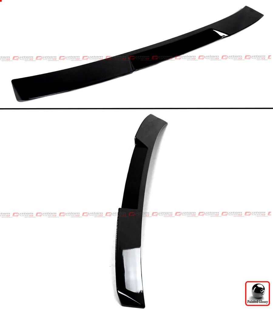 Gloss Black Rear Trunk Spoiler + Roof Spoiler Wing fit for 2023-2026 Honda Accord - Image 5