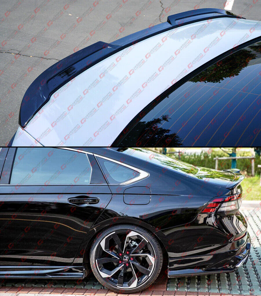 Gloss Black Rear Trunk Spoiler Wing fit for 2023-2026 Honda Accord 11TH GEN - Image 5