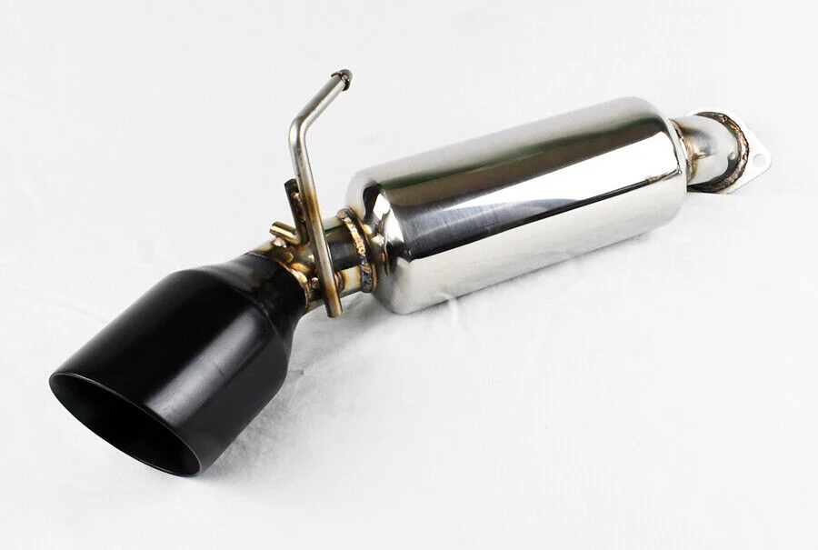 Gloss Black Resonated Axle Back Muffler Exhaust for Nissan 370Z 2009-2021 - Image 3