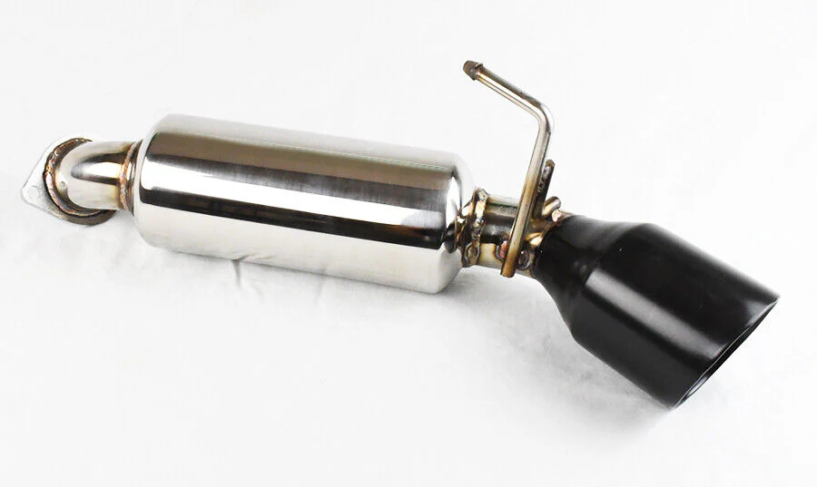 Gloss Black Resonated Axle Back Muffler Exhaust for Nissan 370Z 2009-2021 - Image 4