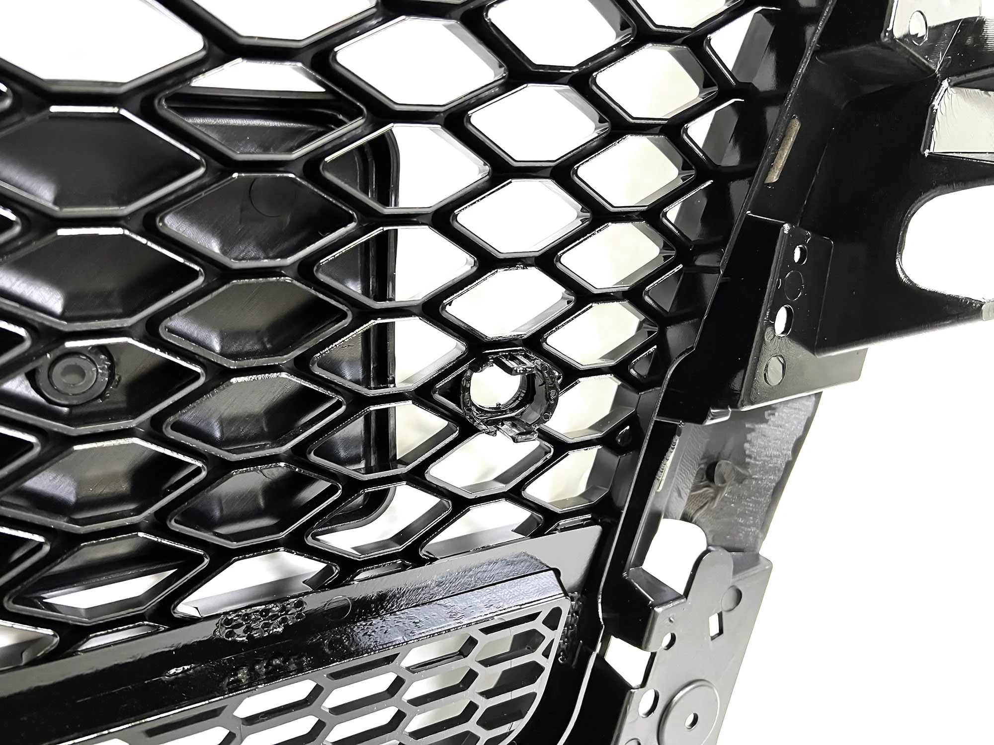 Gloss Black RSQ5 Style Front Grille for Audi Q5 2013-2017 Replacement Grill - Image 13