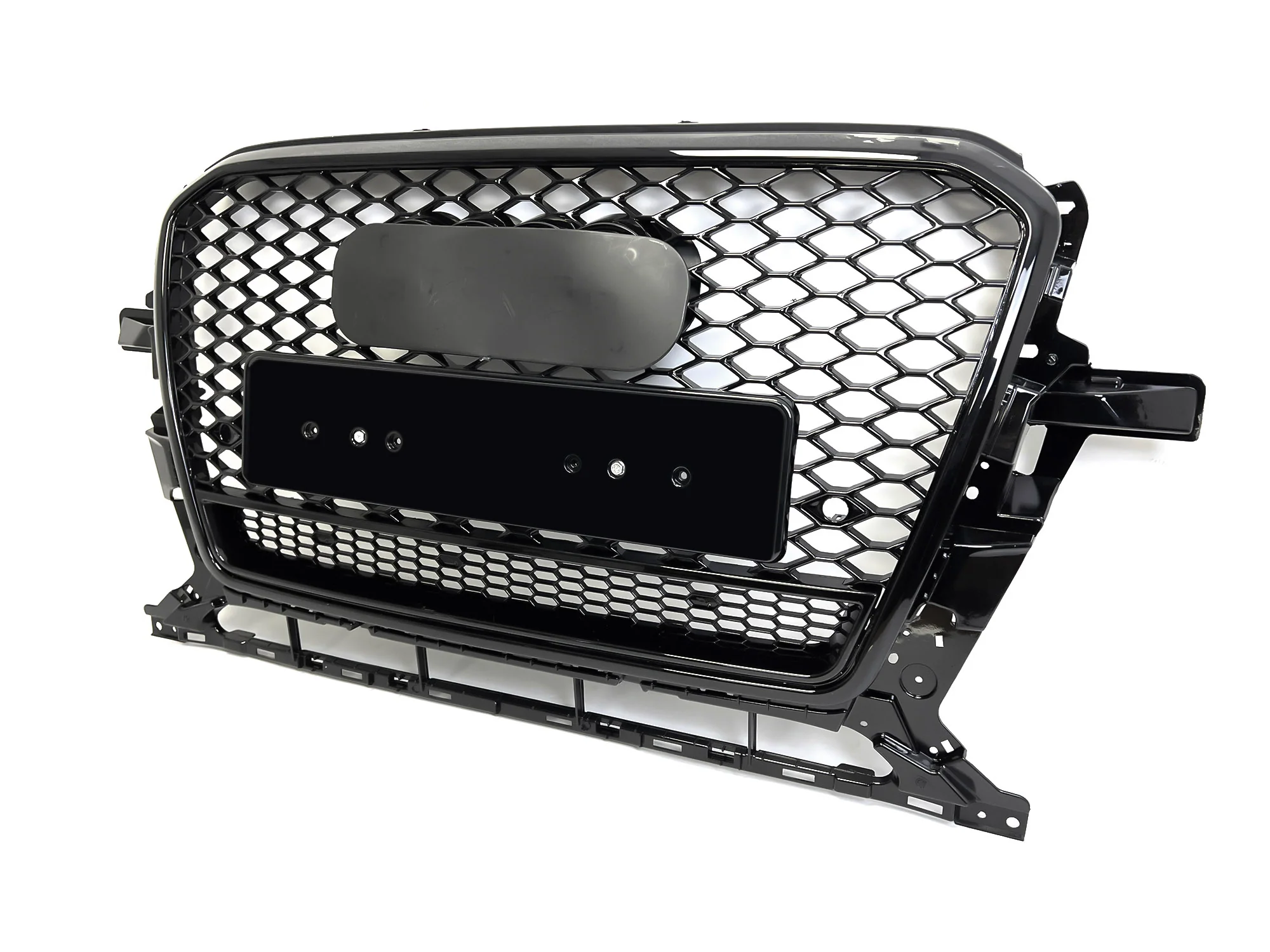 Gloss Black RSQ5 Style Front Grille for Audi Q5 2013-2017 Replacement Grill - Image 8