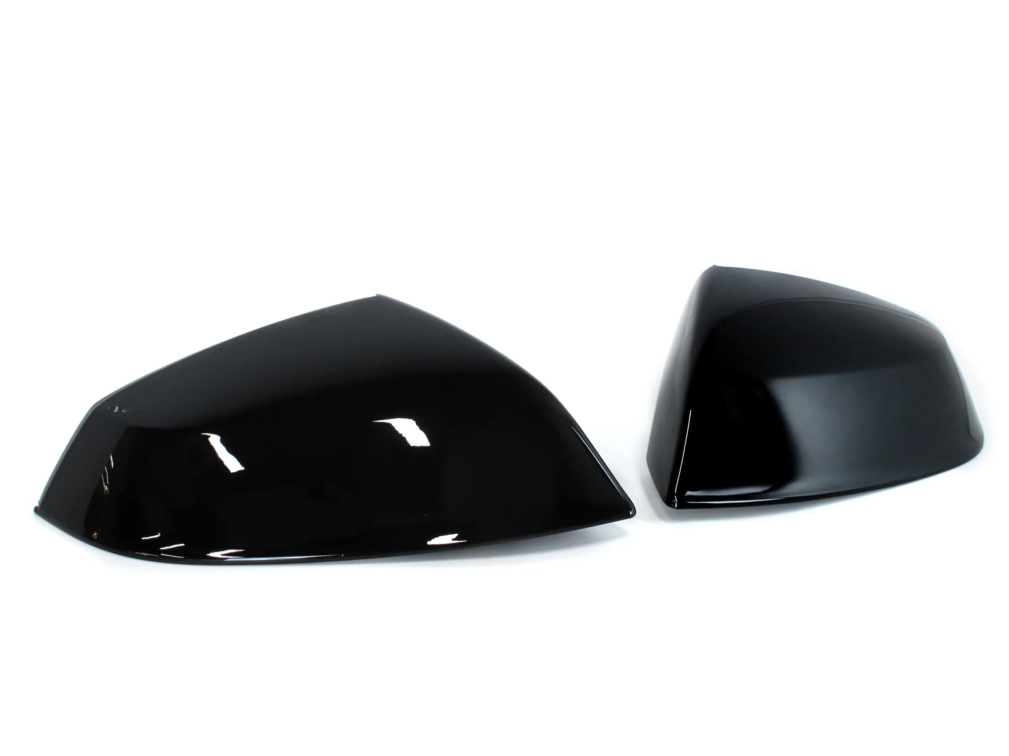 Glossy Black Side Mirror Cover Caps for Audi Q5 SQ5 2018–2025 No Side Assist - Image 4