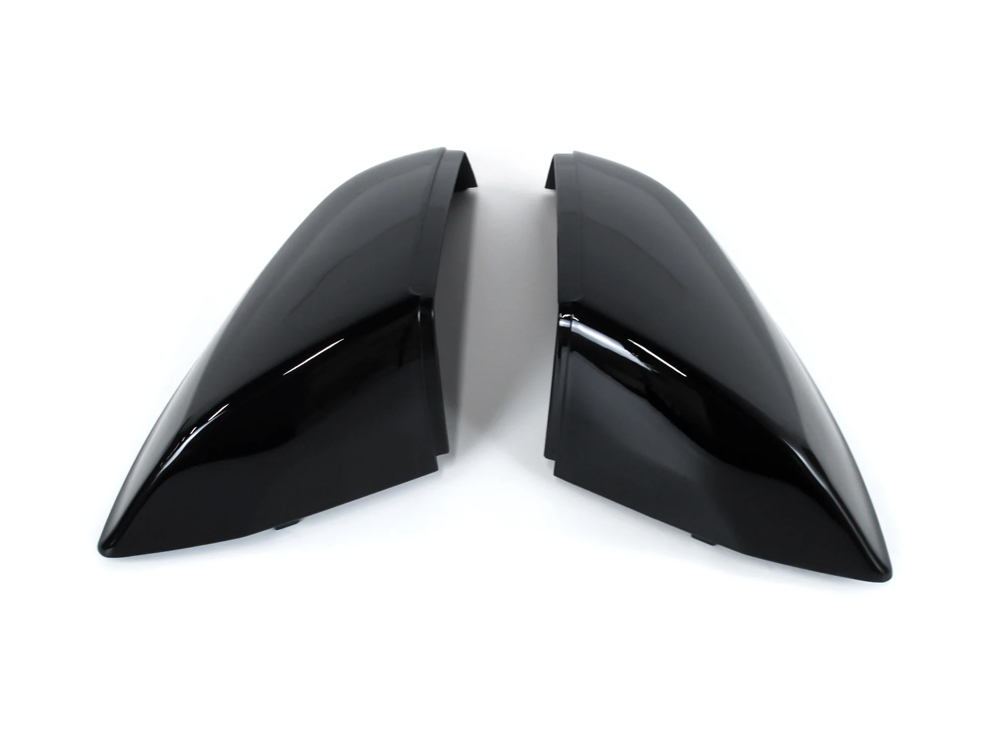 Glossy Black Side Mirror Cover Caps for Audi Q5 SQ5 2018–2025 No Side Assist - Image 6