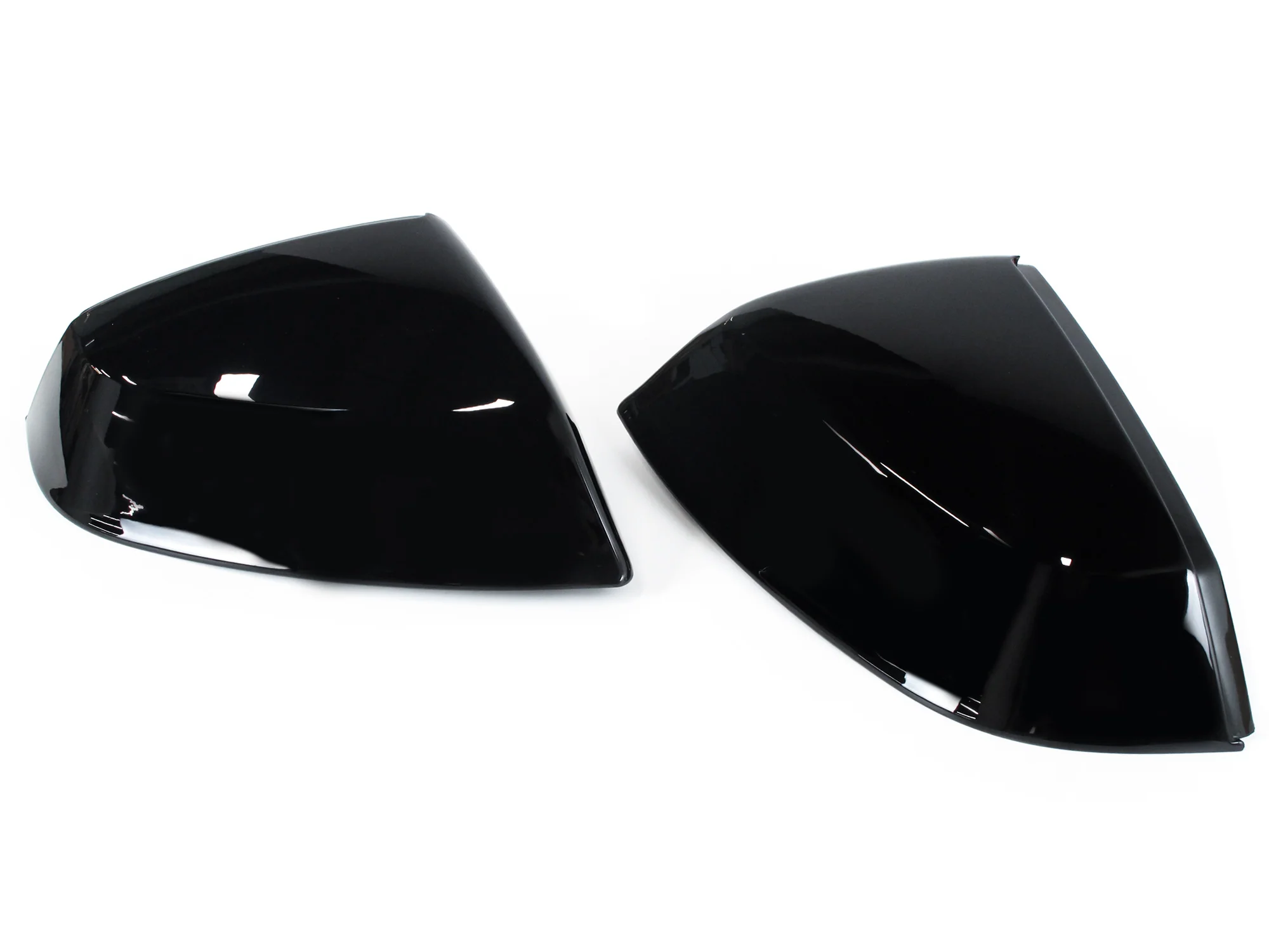 Glossy Black Side Mirror Cover Caps for Audi Q5 SQ5 2018–2025 No Side Assist - Image 7
