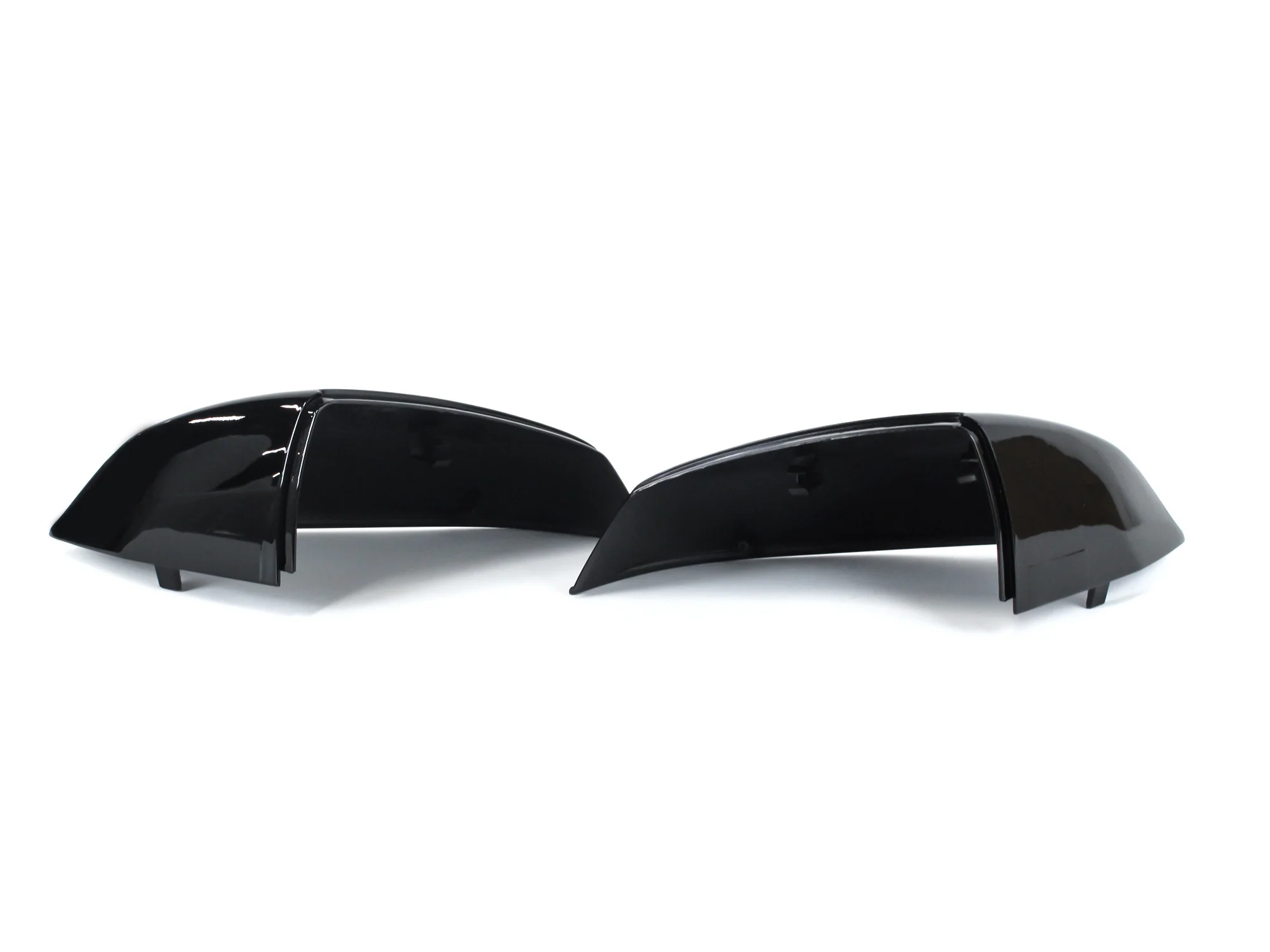 Glossy Black Side Mirror Cover Caps for Audi Q5 SQ5 2018–2025 No Side Assist - Image 9