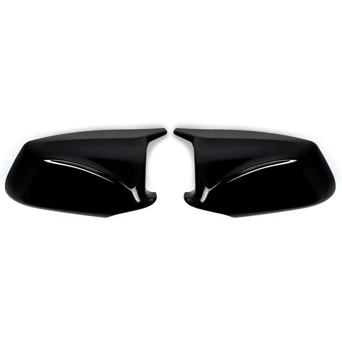 Gloss Black Side Mirror Cover Caps Replacement For BMW 5 Series F10 F11 2011-2013 Pre-LCI - Image 11