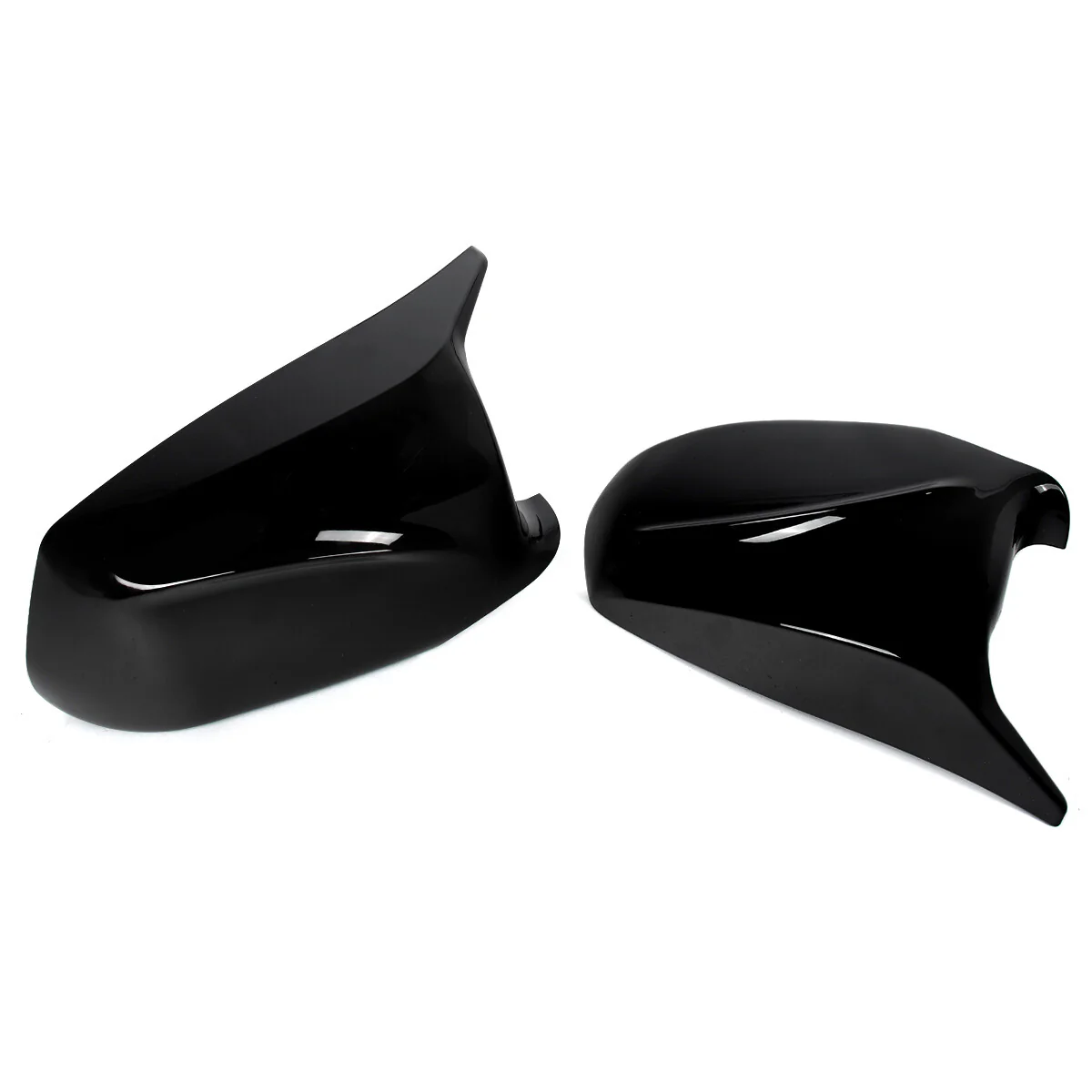 Gloss Black Side Mirror Cover Caps Replacement For BMW 5 Series F10 F11 2011-2013 Pre-LCI - Image 14