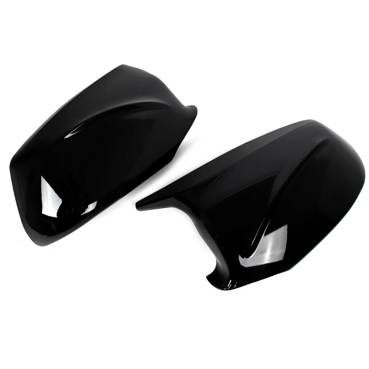 Gloss Black Side Mirror Cover Caps Replacement For BMW 5 Series F10 F11 2011-2013 Pre-LCI - Image 6
