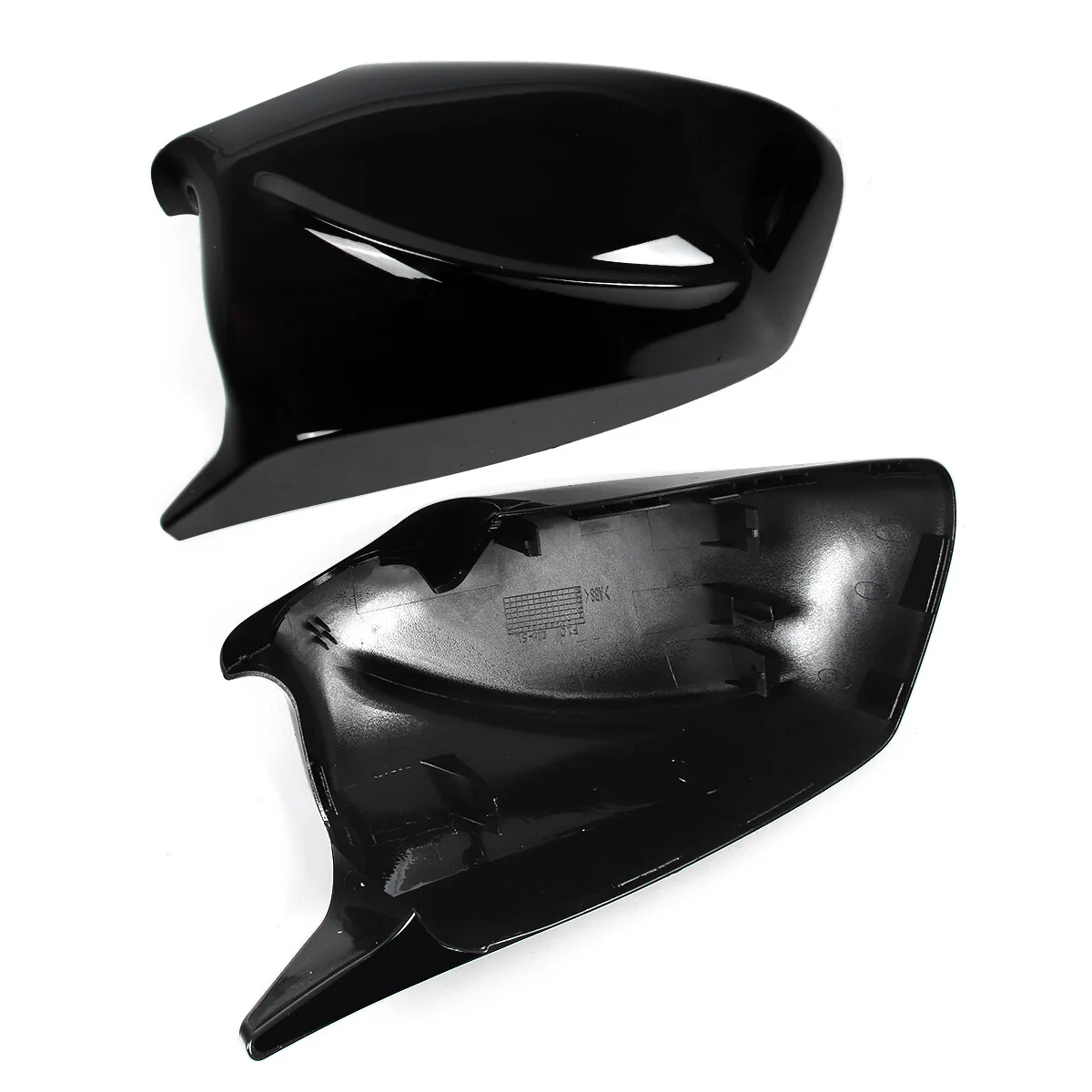 Gloss Black Side Mirror Cover Caps Replacement For BMW 5 Series F10 F11 2011-2013 Pre-LCI - Image 7