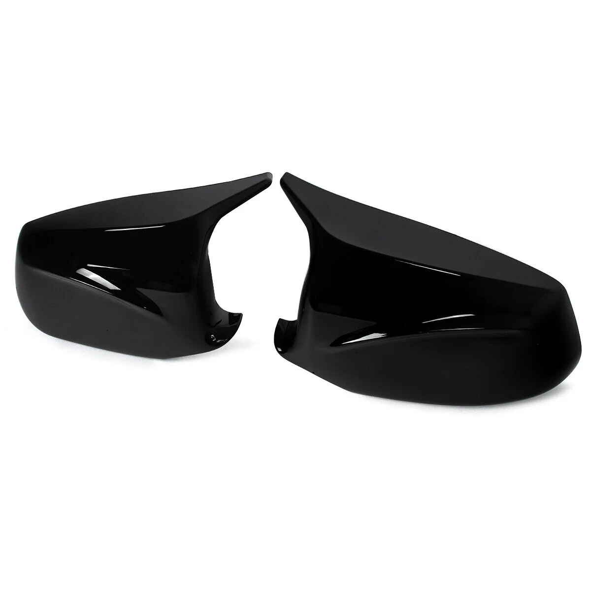 Gloss Black Side Mirror Cover Caps Replacement For BMW 5 Series F10 F11 2011-2013 Pre-LCI - Image 9