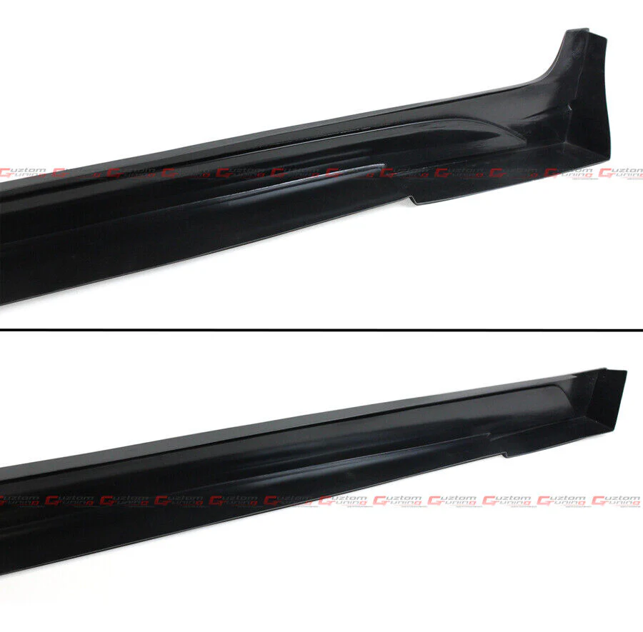 Gloss Black Side Skirts Extension For 2018-2024 Toyota Camry LE SE XSE XLE - Image 3
