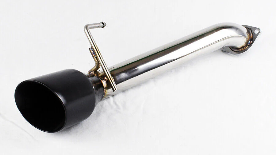 Gloss Black Straight Axle Back Muffler Exhaust for Nissan 370Z 2009-2021 - Image 3
