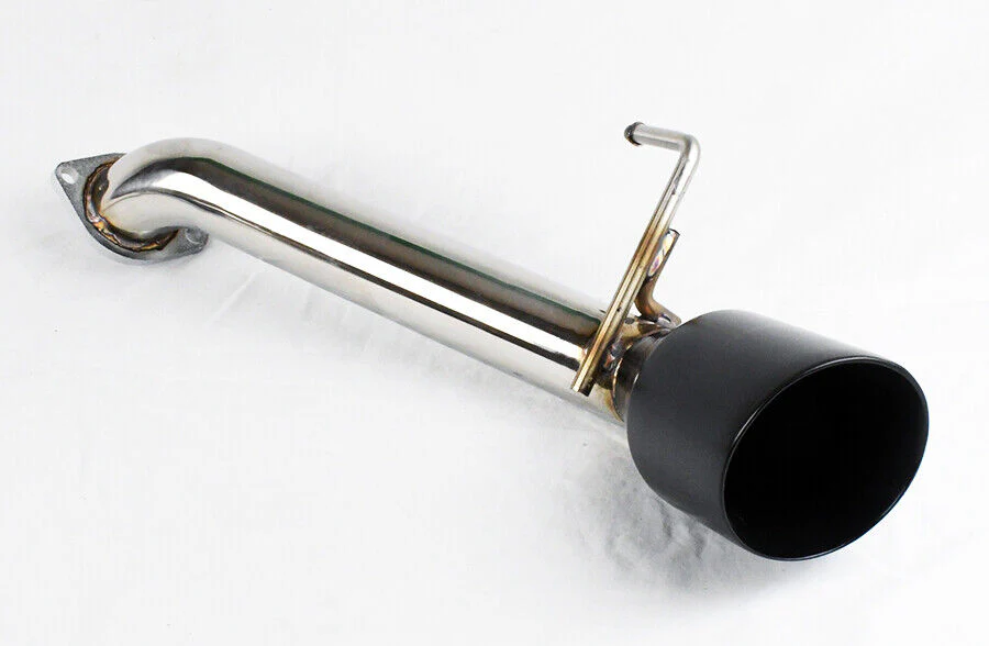 Gloss Black Straight Axle Back Muffler Exhaust for Nissan 370Z 2009-2021 - Image 4