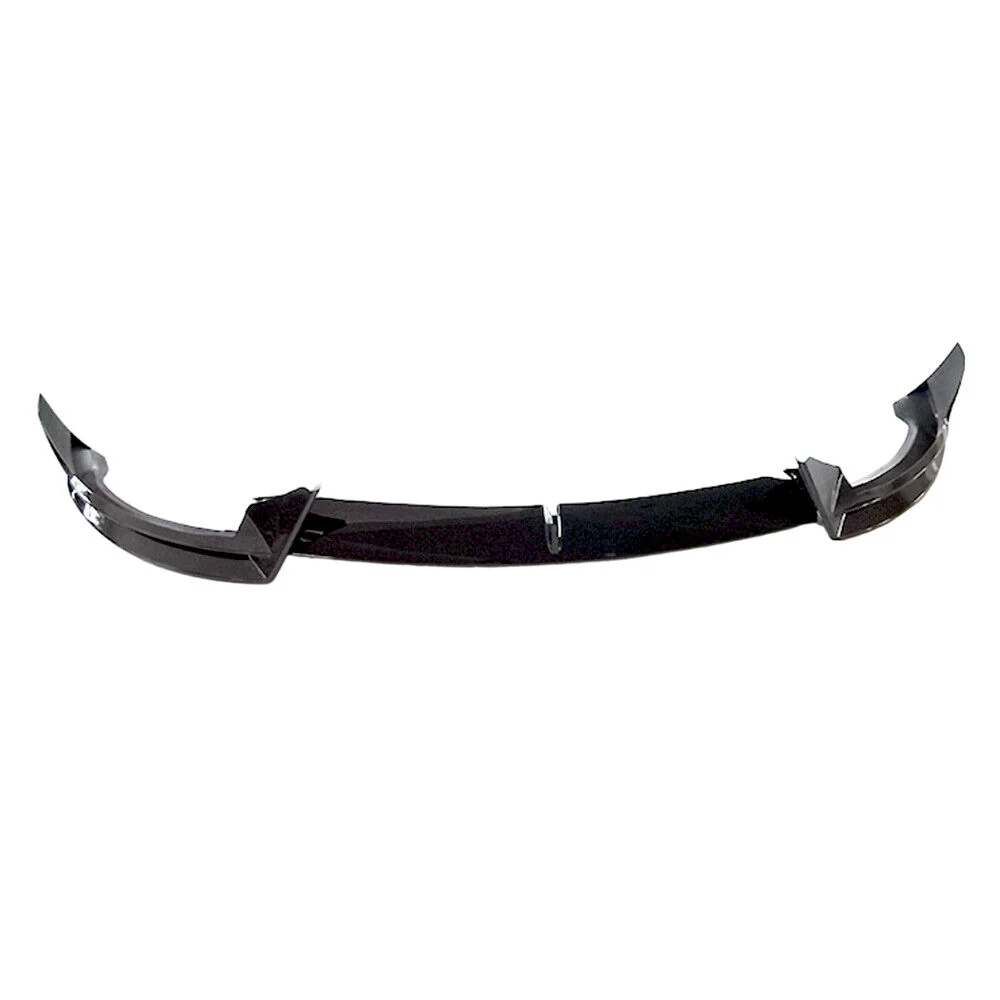 Glossy Black ABS Front Bumper Lip Spoiler Splitter For Tesla Model Y 2020-2024 - Image 3