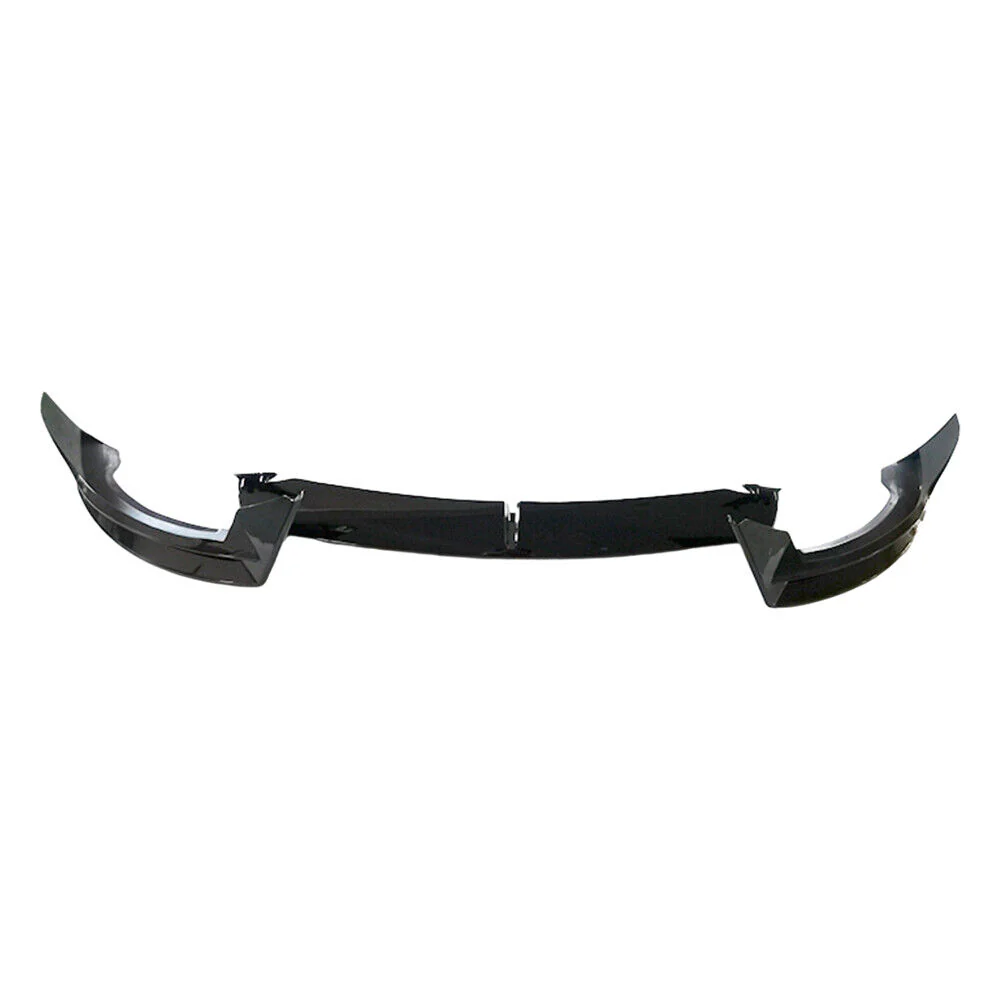 Glossy Black ABS Front Bumper Lip Spoiler Splitter For Tesla Model Y 2020-2024 - Image 5