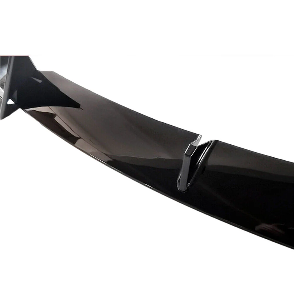 Glossy Black ABS Front Bumper Lip Spoiler Splitter For Tesla Model Y 2020-2024 - Image 7