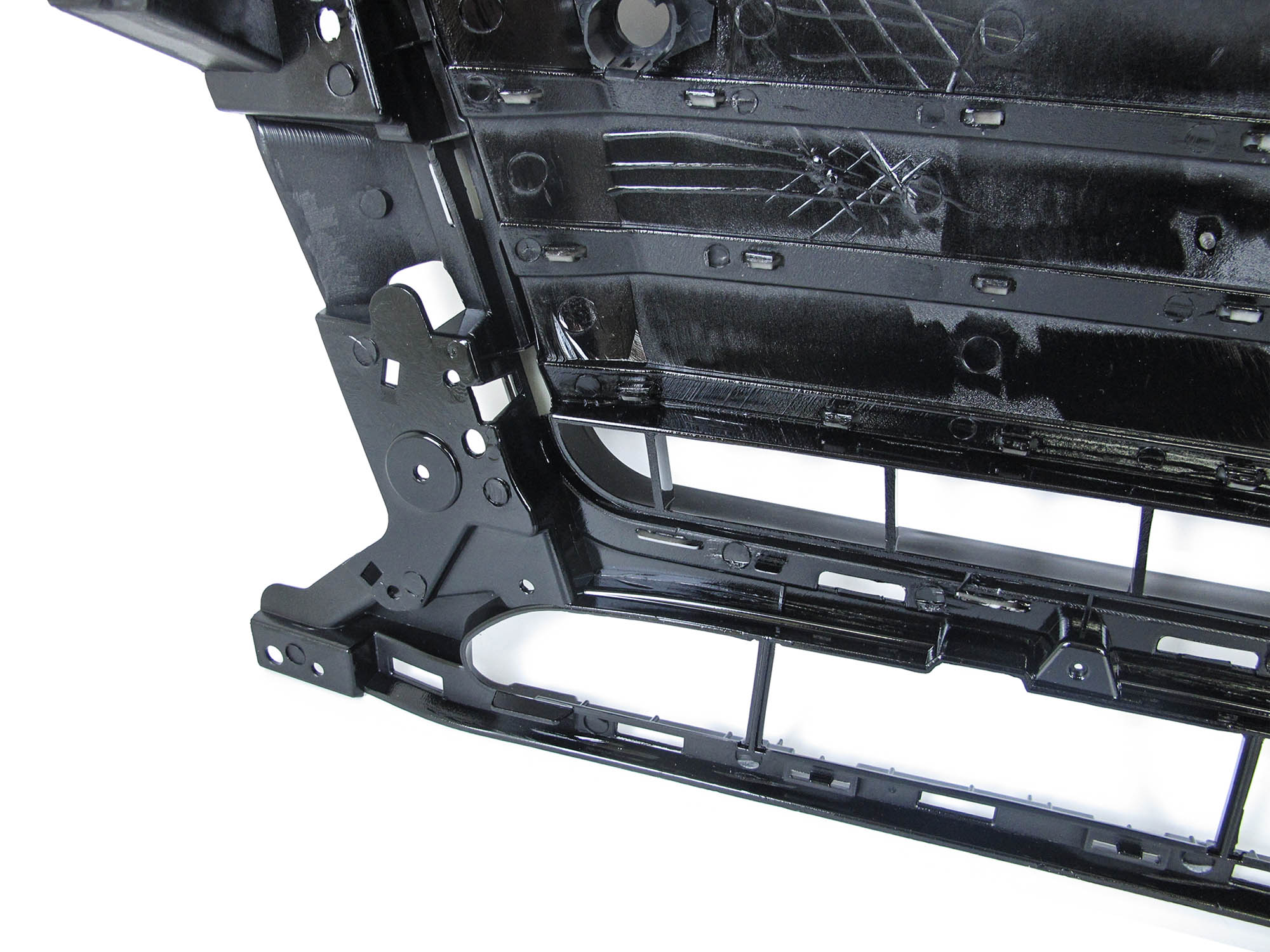 Glossy Black Front Bumper Grille Grill For Audi Q5 2013-2017 Base / S-line - Image 12