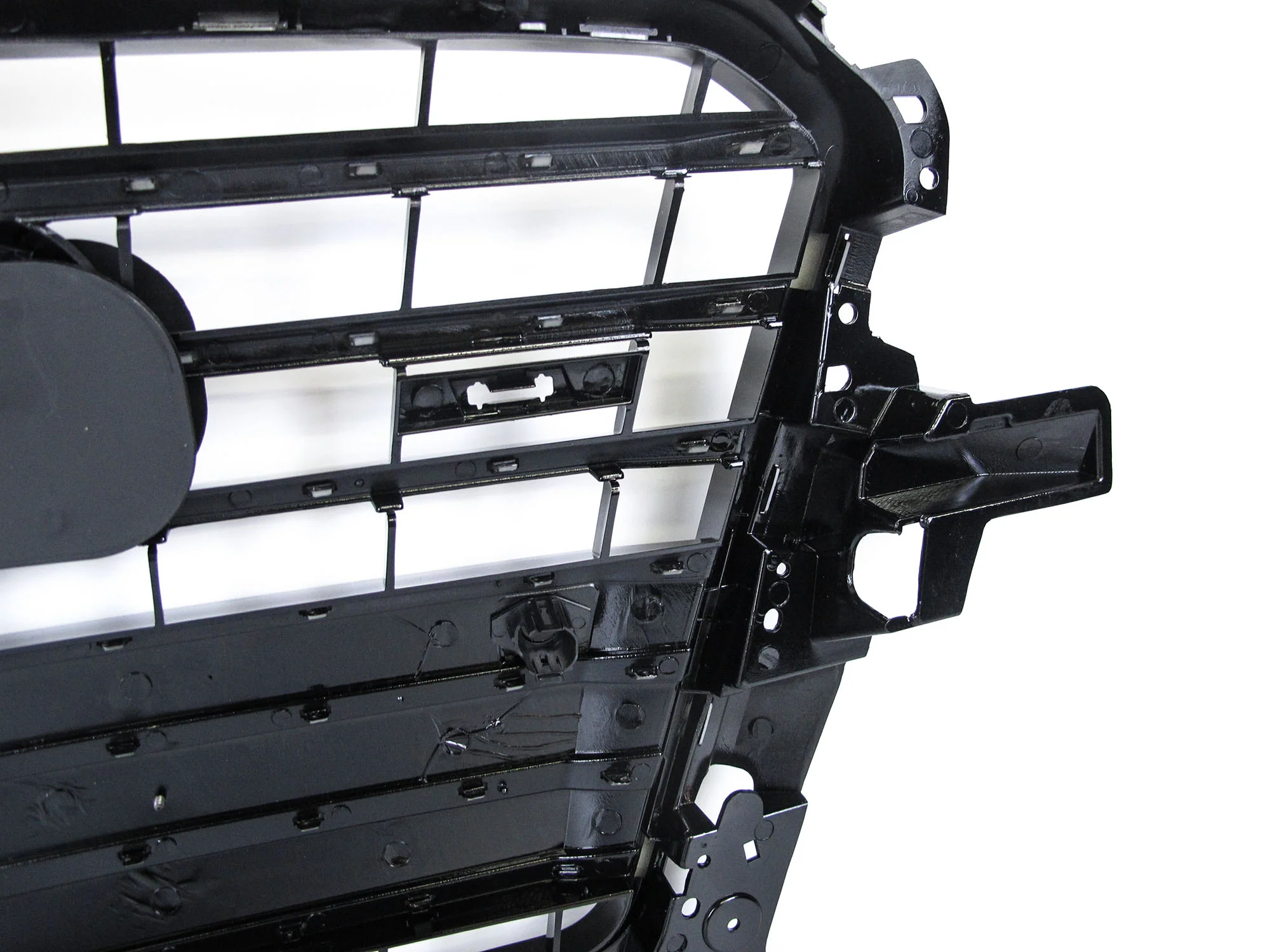 Glossy Black Front Bumper Grille Grill For Audi Q5 2013-2017 Base / S-line - Image 13