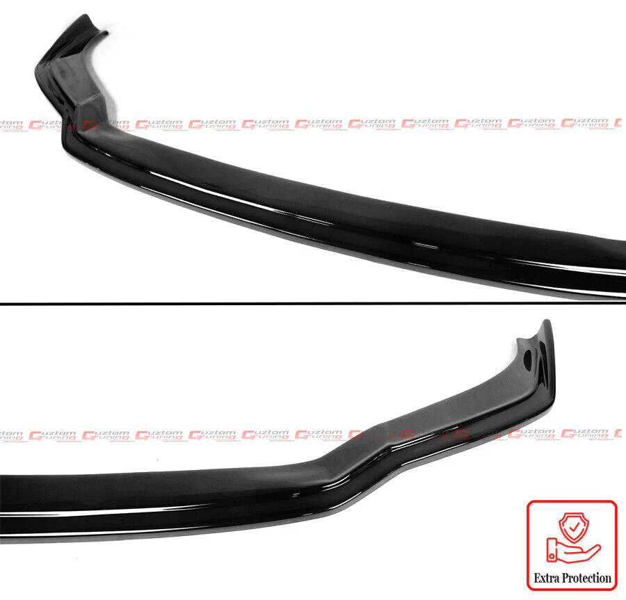 Glossy Black Front Bumper Lip Splitter For 2021-2024 Lexus IS300 IS350 - Image 3