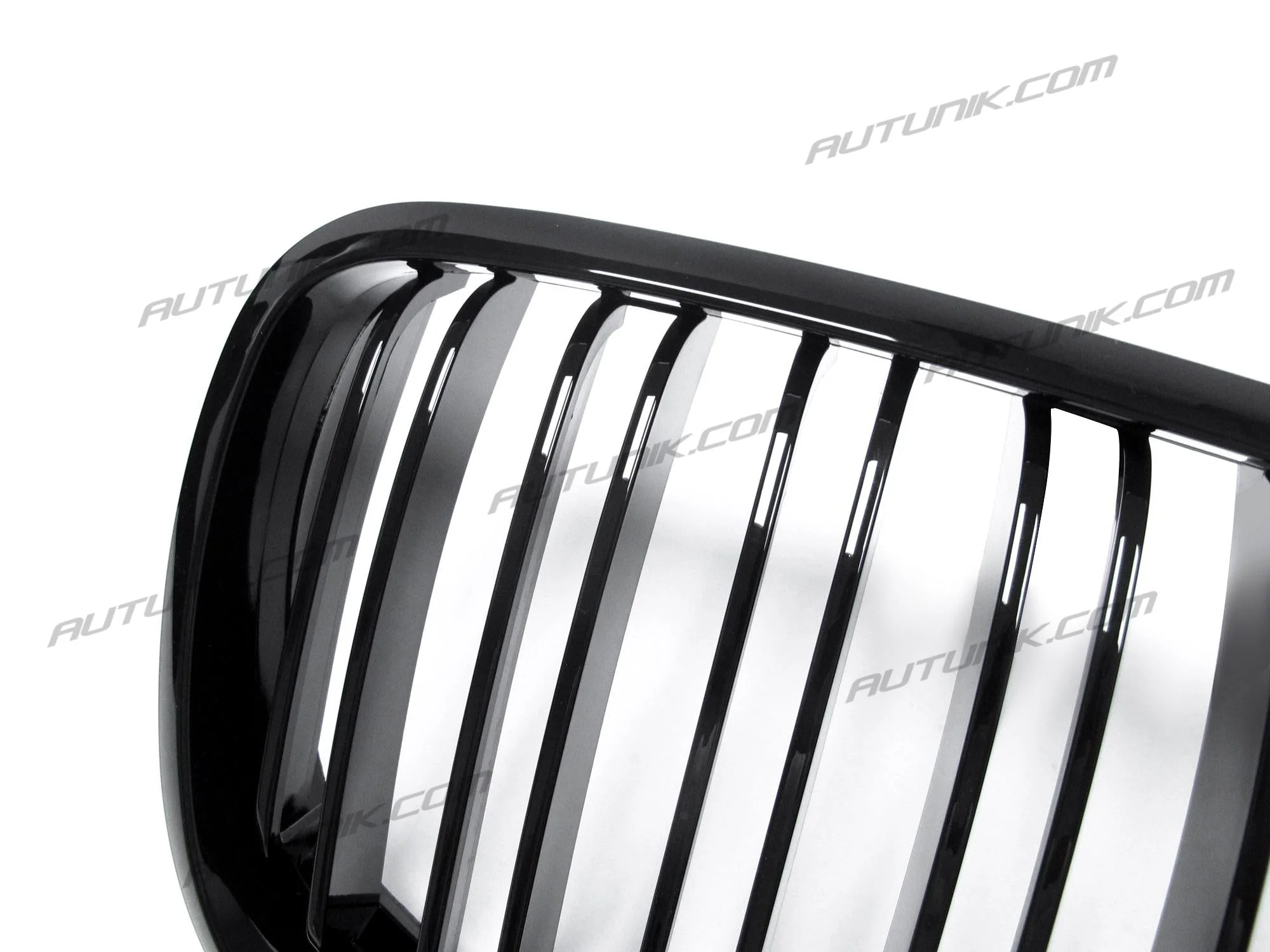 Black Dual Slats Front Kidney Grille for BMW E70 X5 E71 X6 2007-2013 - Image 12