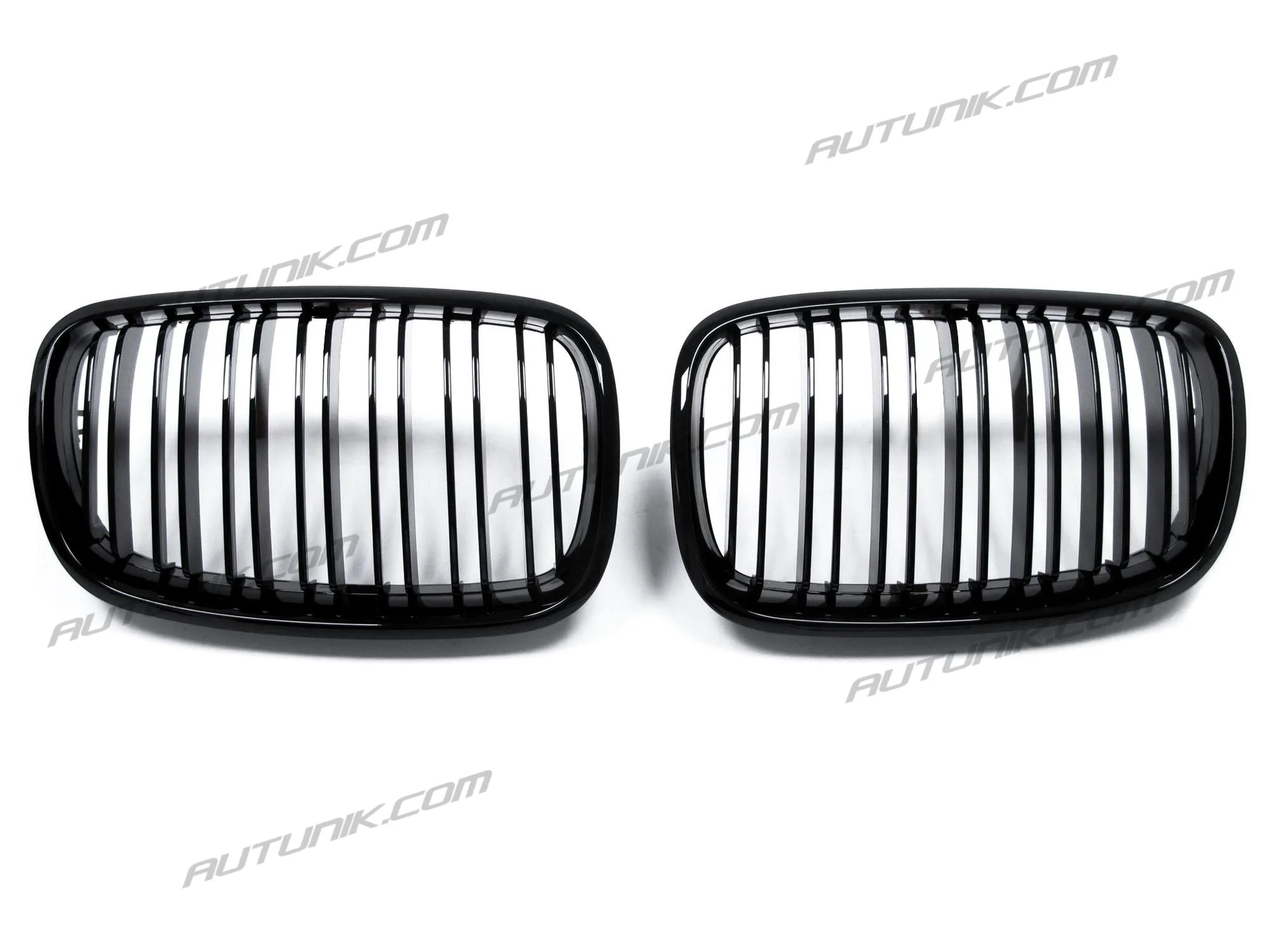 Black Dual Slats Front Kidney Grille for BMW E70 X5 E71 X6 2007-2013 - Image 6