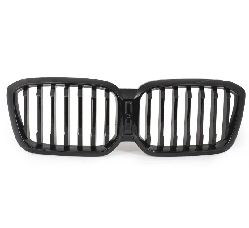 Front Bumper Grill Black MP Grille Fit 2022-2024 BMW X3 G01 2022-2025 X4 G02 LCI - Image 2