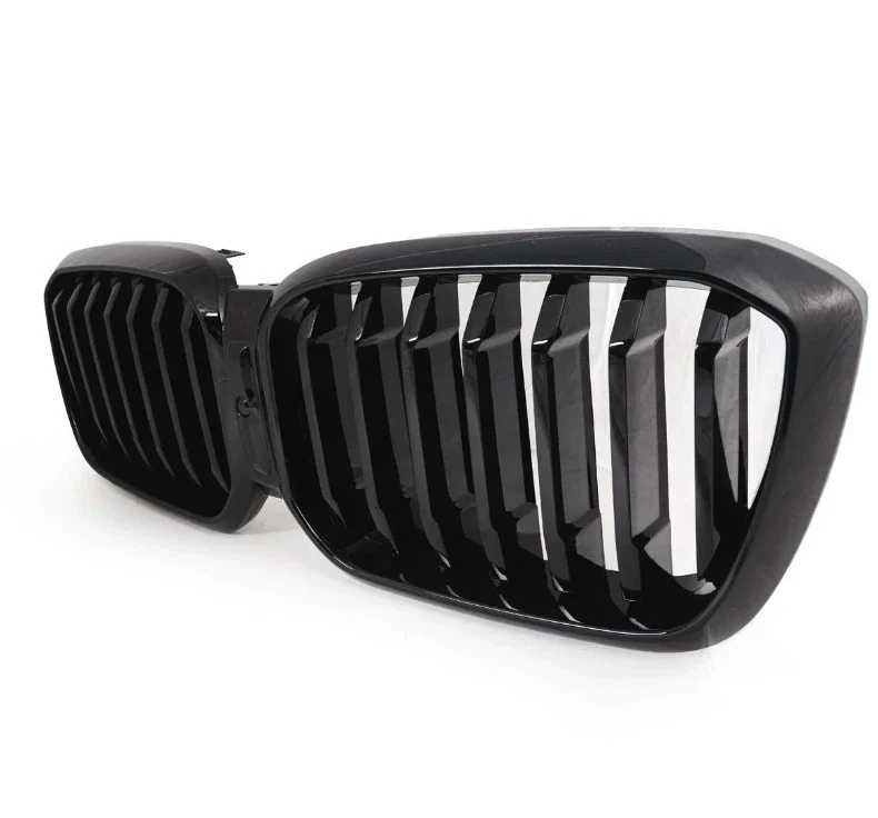 Front Bumper Grill Black MP Grille Fit 2022-2024 BMW X3 G01 2022-2025 X4 G02 LCI - Image 3