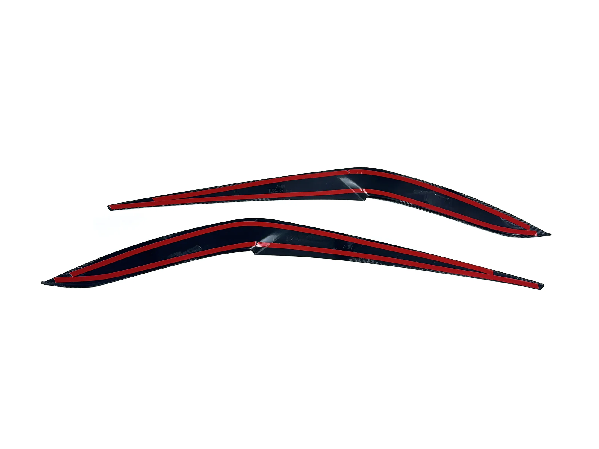 Headlight Eyelid Eyebrow Trim For BMW X5 G05 X6 G06 2019-2023 Carbon Look / Glossy Black - Image 15