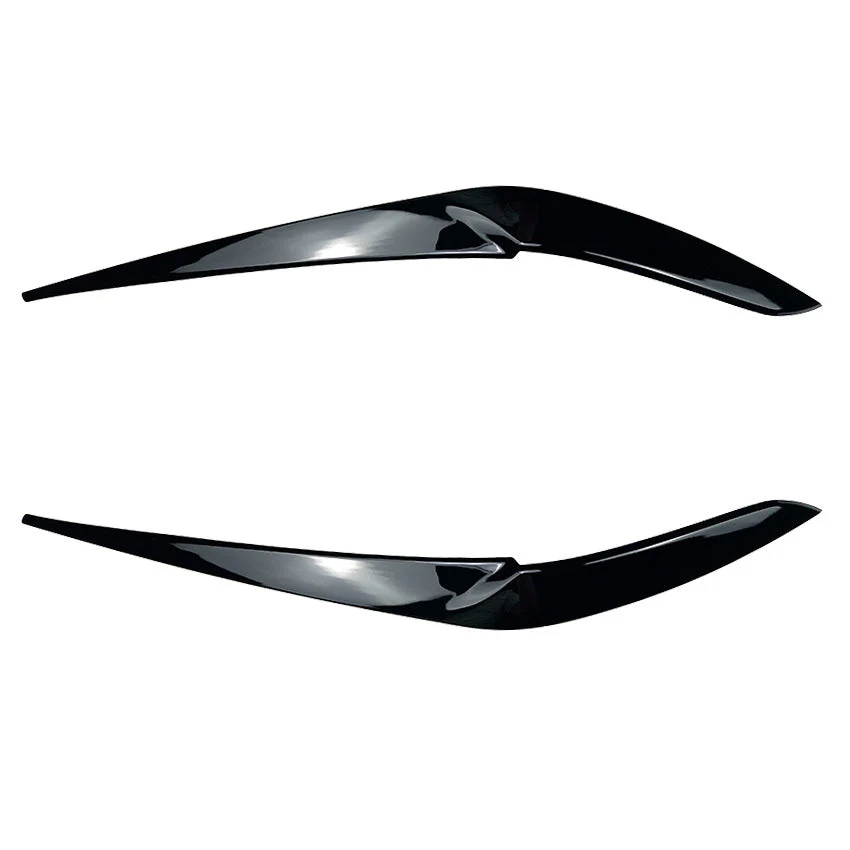 Headlight Eyelid Eyebrow Trim For BMW X5 G05 X6 G06 2019-2023 Carbon Look / Glossy Black - Image 20