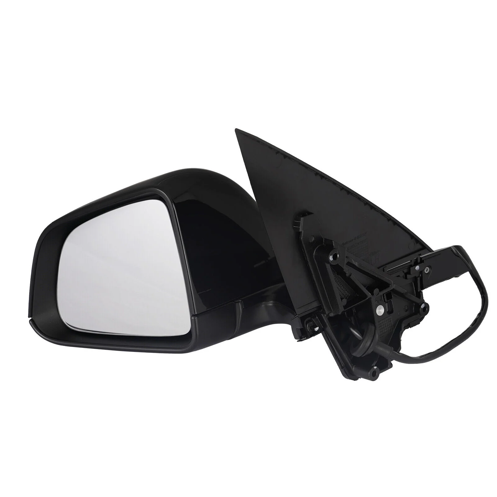 Glossy Black Heated Memory Mirror Left Driver Side For Tesla Model Y 2020-2023 - Image 2