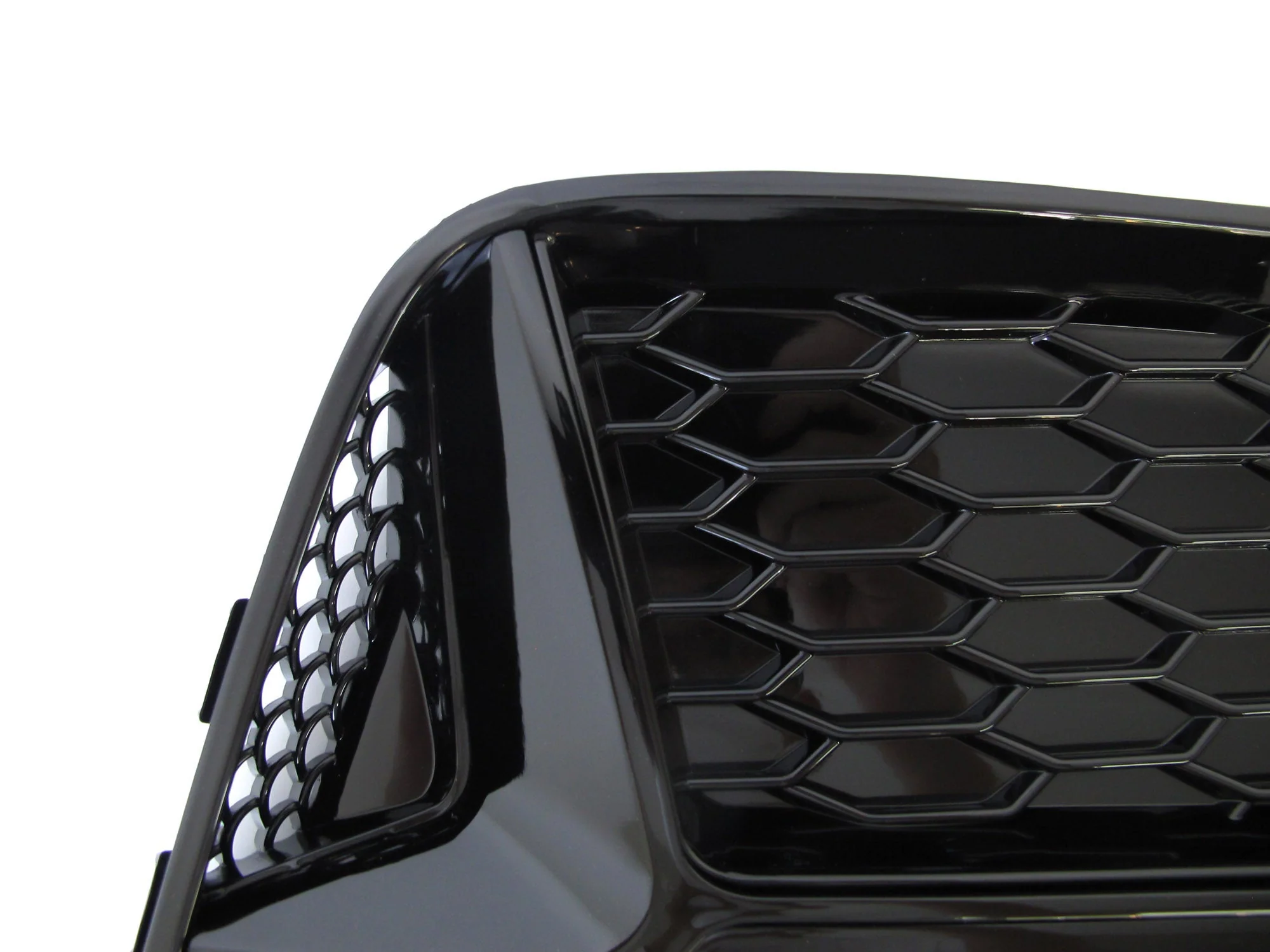 Pair Front Fog Light Grill Cover for Audi A4 B9 Non-Sline 2017-2019 - Image 8
