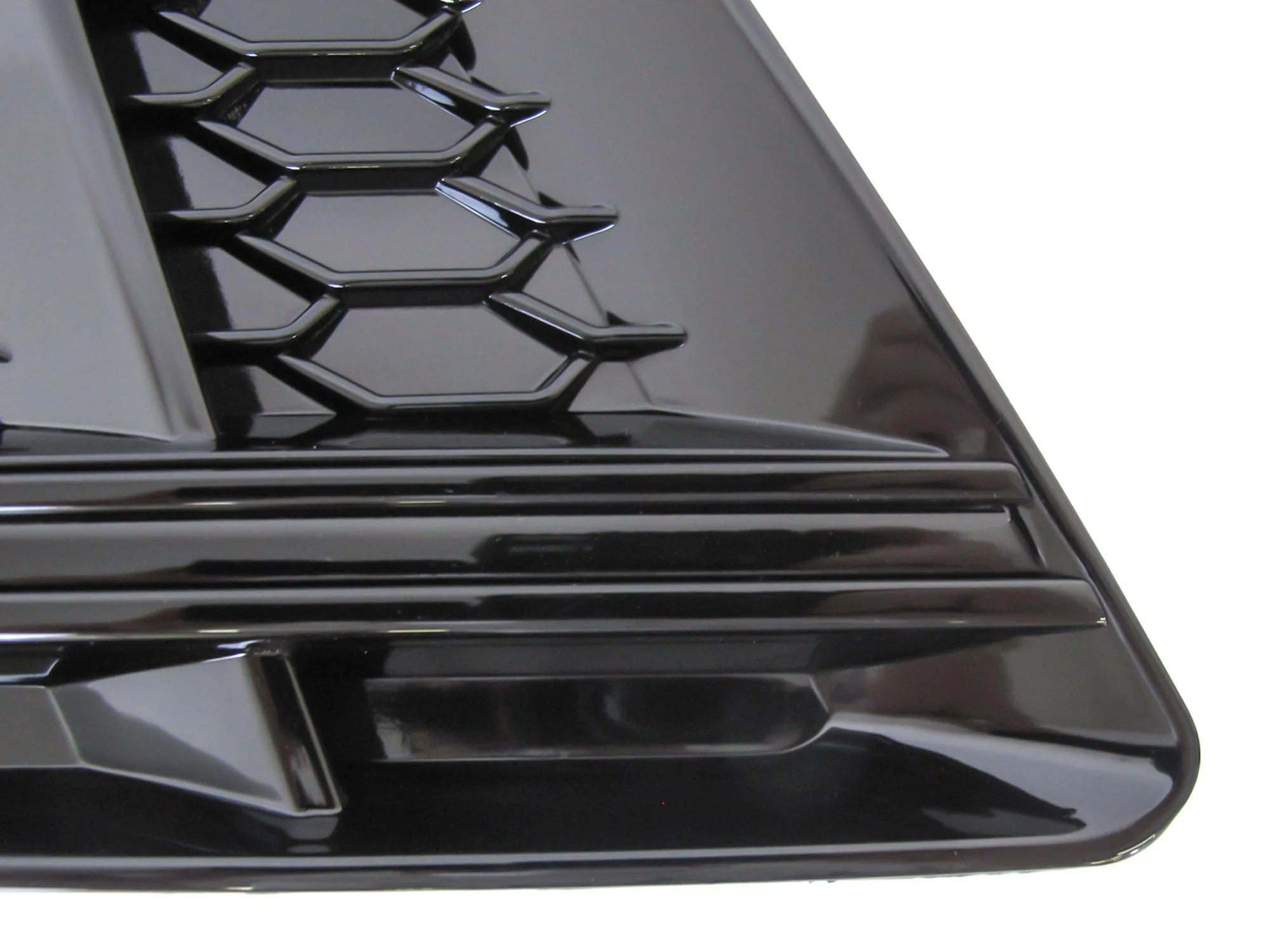 Pair Front Fog Light Grill Cover for Audi A4 B9 Non-Sline 2017-2019 - Image 9