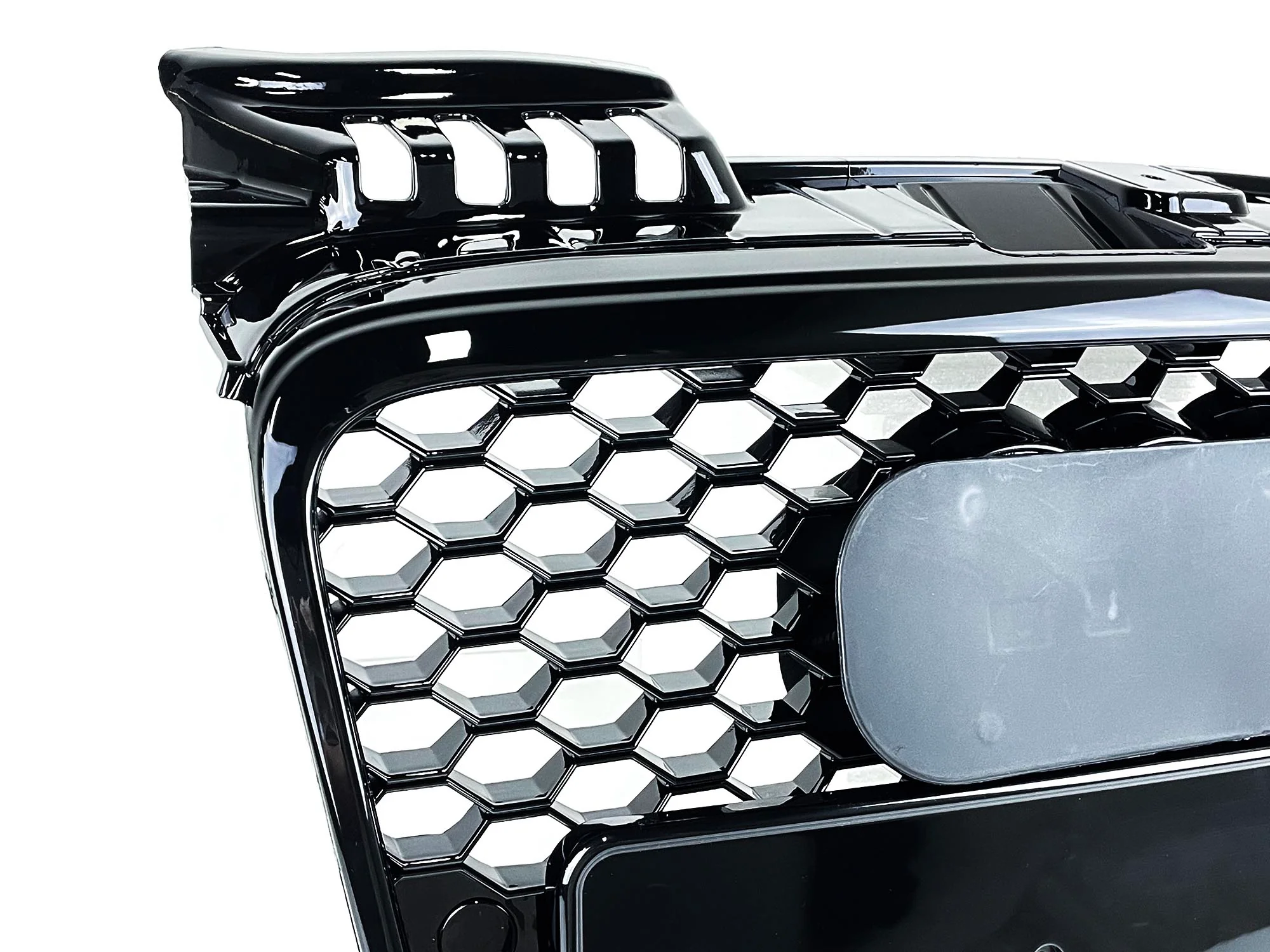Glossy Black Honeycomb Front Grill for Audi A4 B7 Non-Sline 2006-2008 fg305 - Image 7