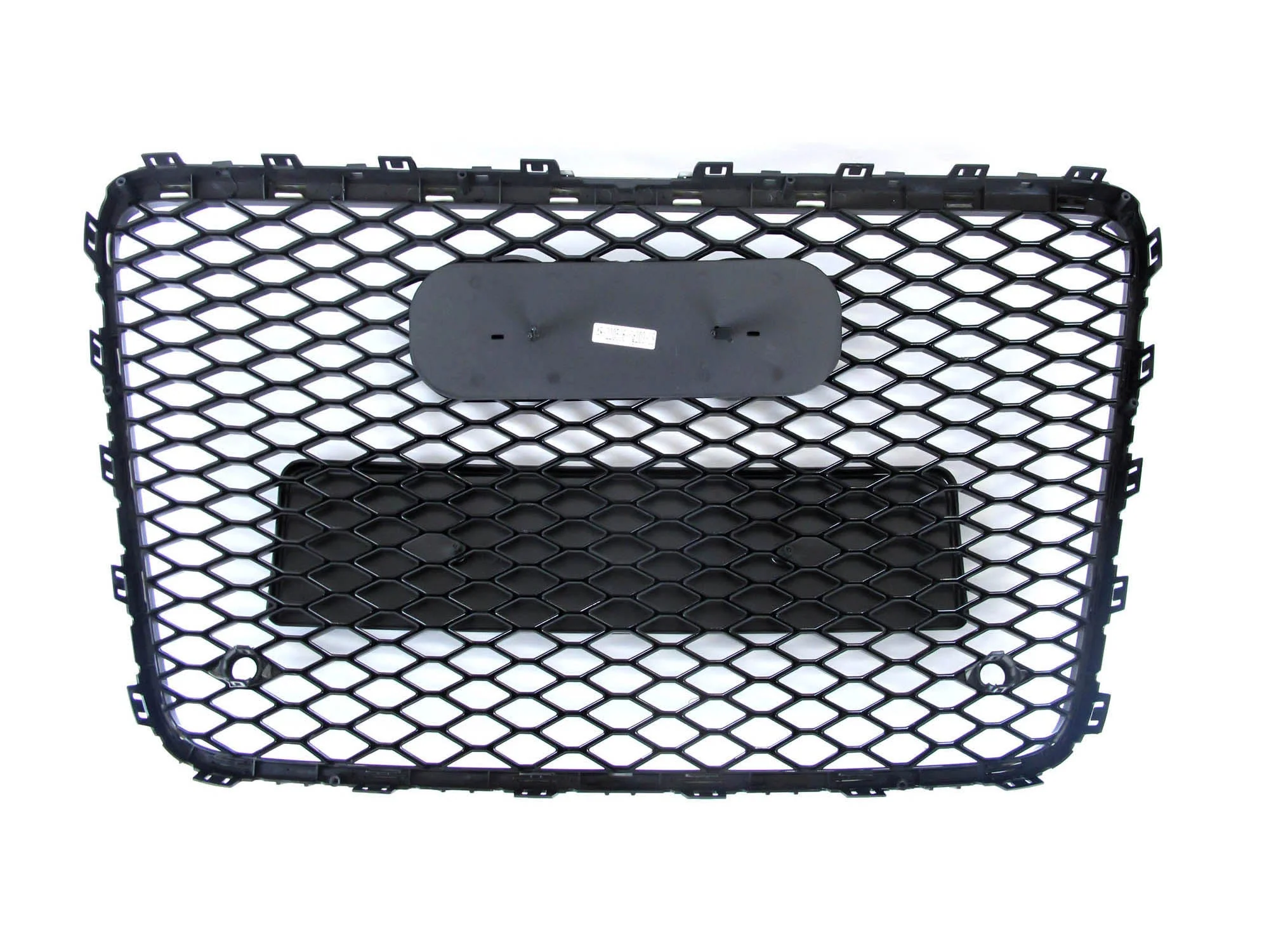 For Audi Q7 2005-2015 Front Bumper Radiator Vent Mesh Grille Grill Gloss Black - Image 10