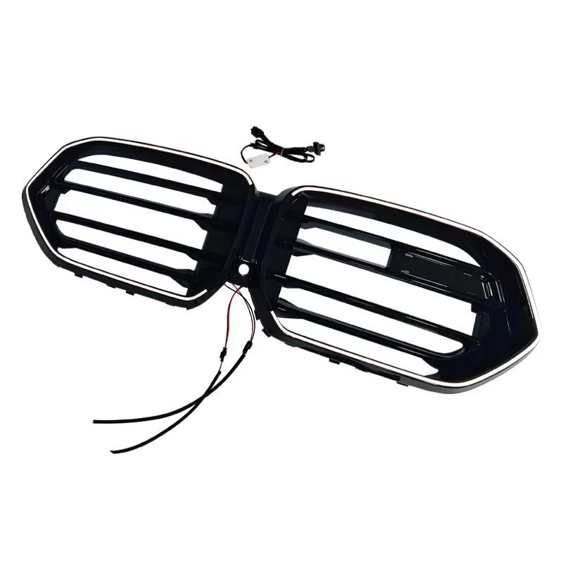 Glossy Black LED Light Front Kidney Grille Bumper Grill For BMW X6 G06 2023-2026 - Image 4