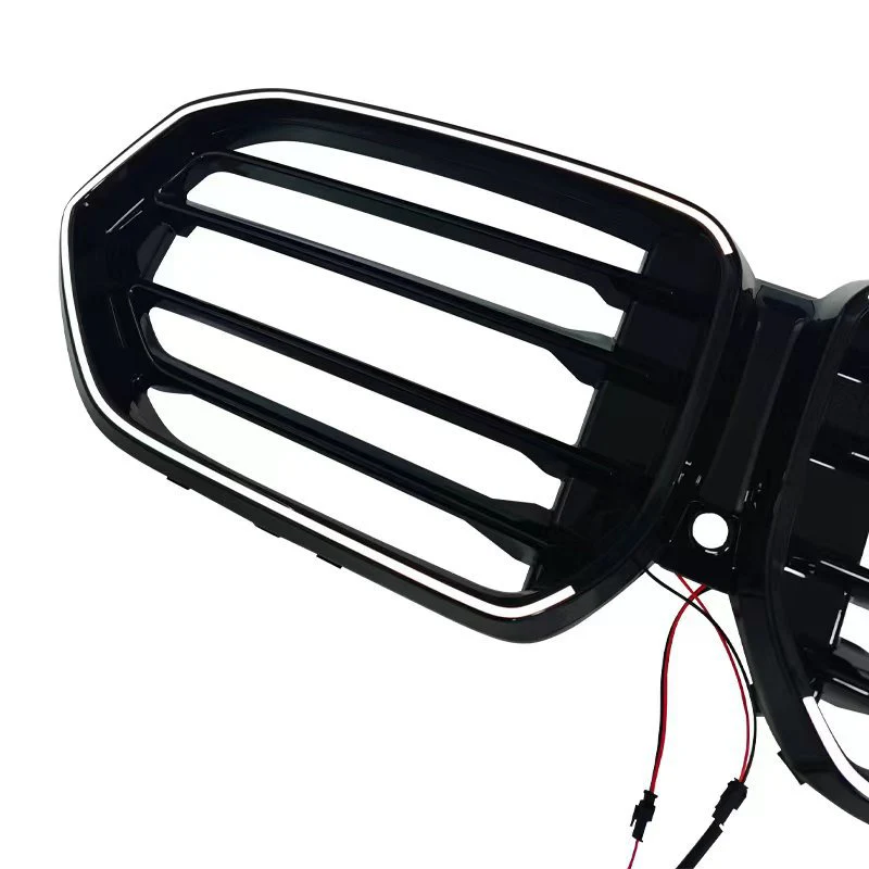Glossy Black LED Light Front Kidney Grille Bumper Grill For BMW X6 G06 2023-2026 - Image 6