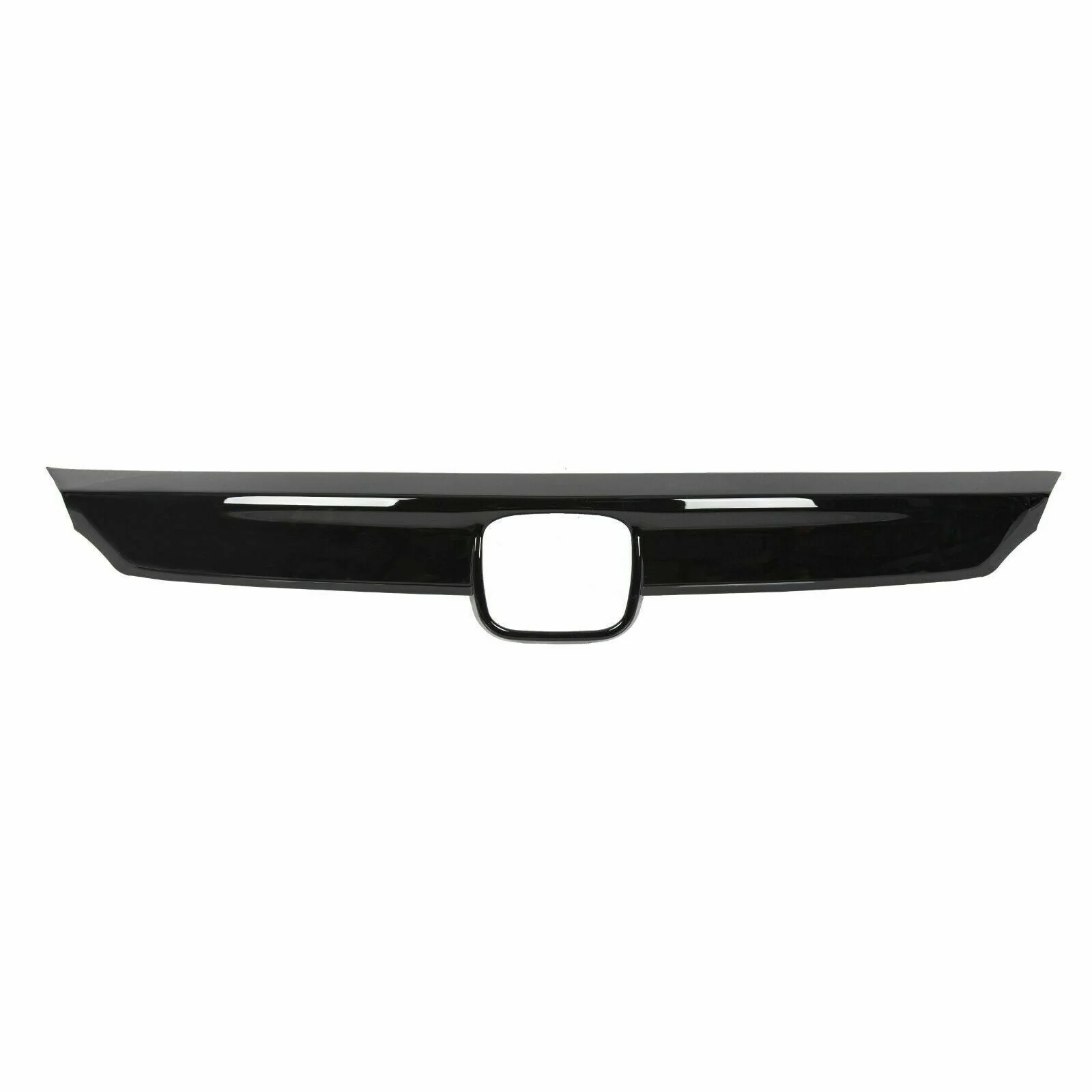ABS Glossy Black Lip Front Grille Cover Moulding Trim For Honda Accord 2018-2020 - Image 5