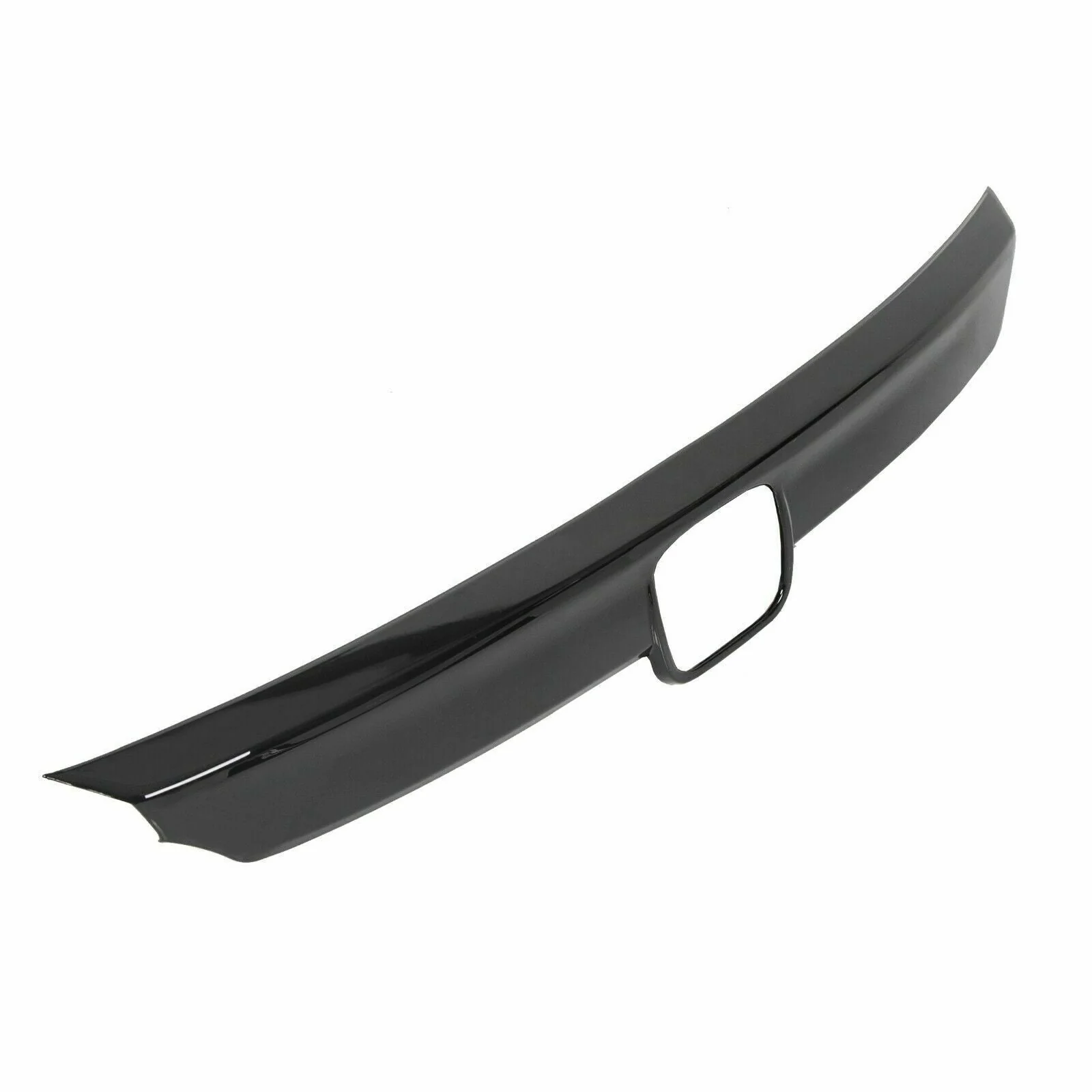ABS Glossy Black Lip Front Grille Cover Moulding Trim For Honda Accord 2018-2020 - Image 7