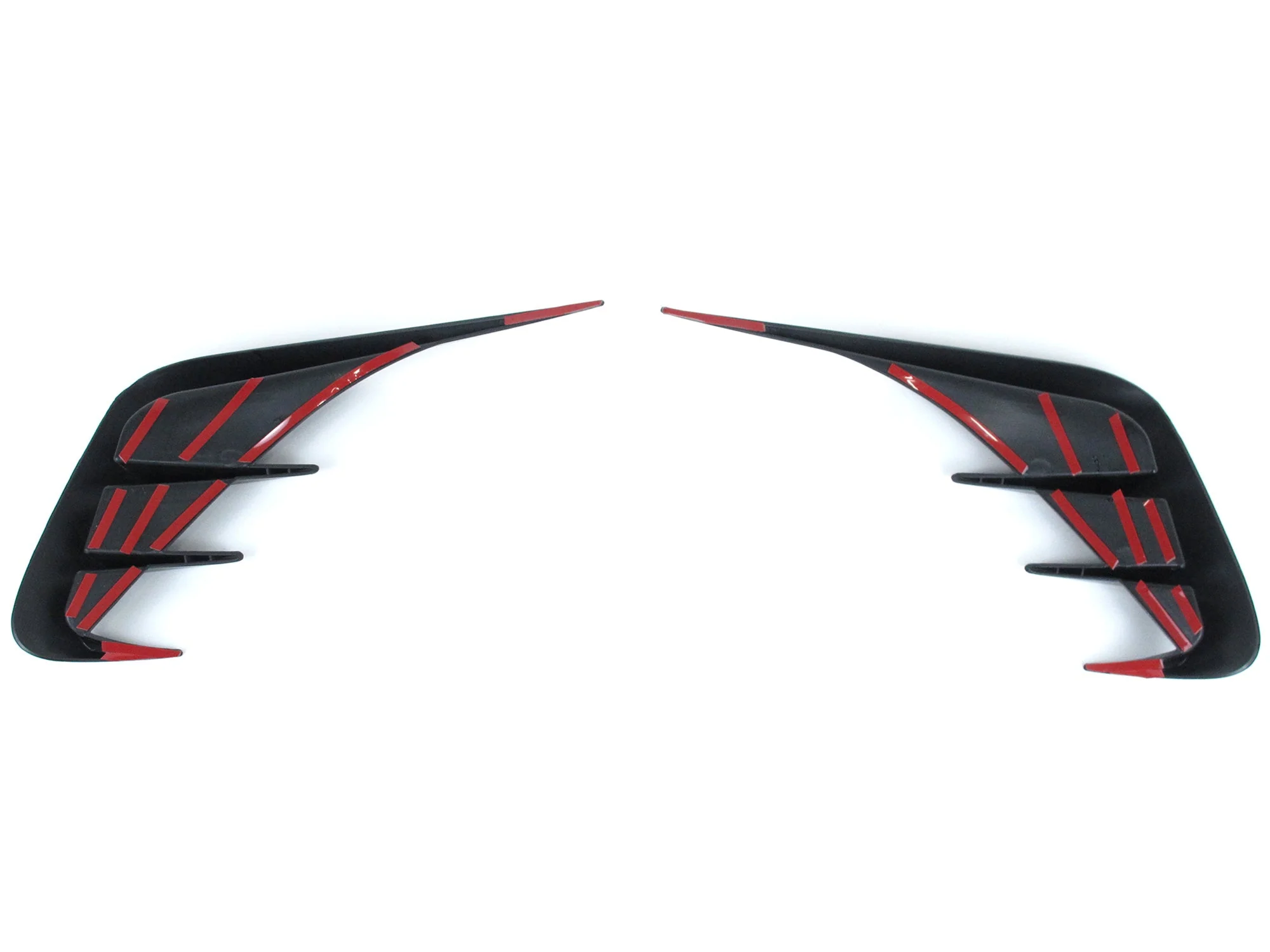 Gloss Black Rear Bumper Side Vent Splitter for BMW 3-Series G20 m340i 330i M-Sport 2019-2022 - Image 10