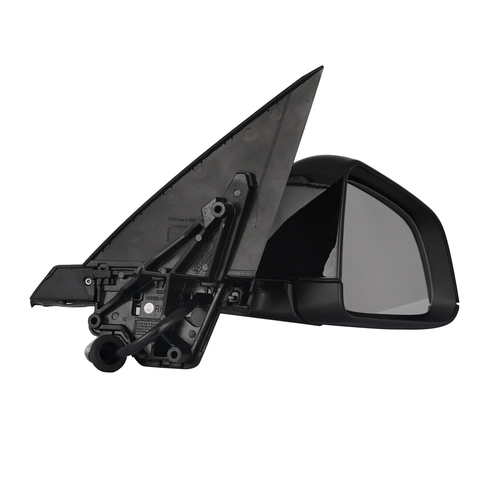 Glossy Black Side Mirror Heated Memory RH Passenger Side For Tesla Model Y 2020-2023 - Image 4