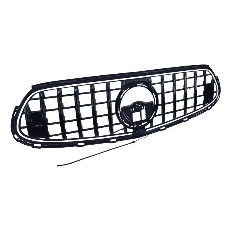 Glossy Black W/LED GT Style Front Bumper Luminous Grille For Mercedes Benz GLC X254 2023-2026 - Image 2