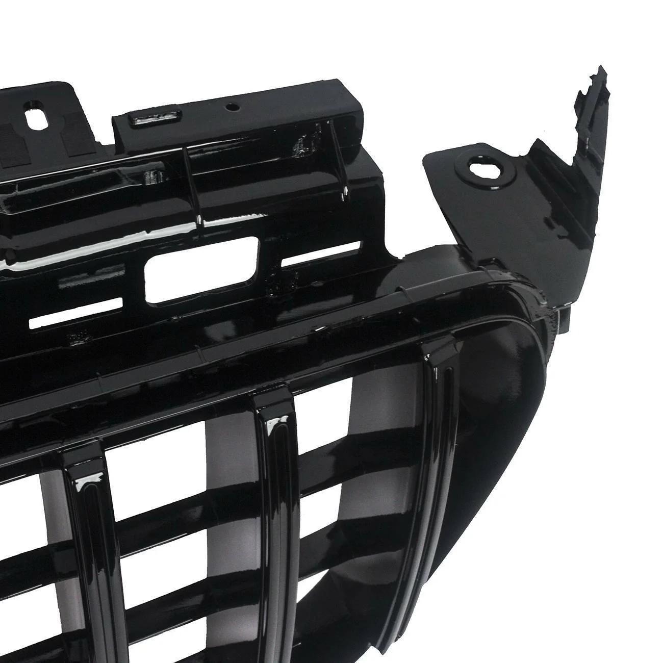 ALL Black GT-R Front Grill For 2017-2020 Mercedes E-Class W213 - Image 8