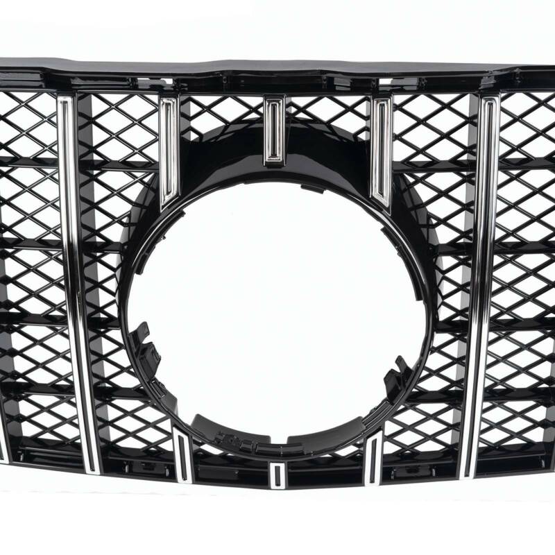 Chrome Front Mesh Grill For Mercedes X156 GLA GLA200 GLA250 GLA45 2014-2017 w/o Camera - Image 5