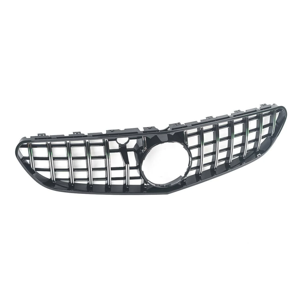 Chrome Front Grill For Mercedes W217 Coupe S63 AMG 2014-2017 - Image 2