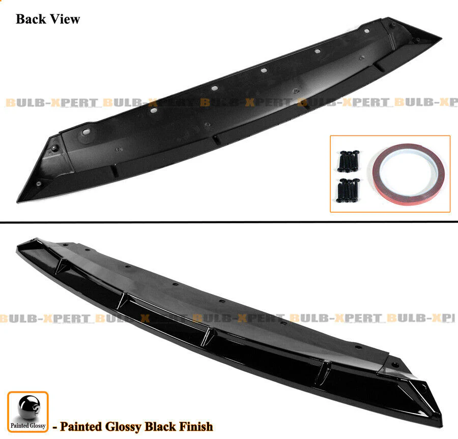 GT Style Gloss Black Front Bumper Lip Kit For 2023-2025 BMW G20 M340i 330i M Sport - Image 3
